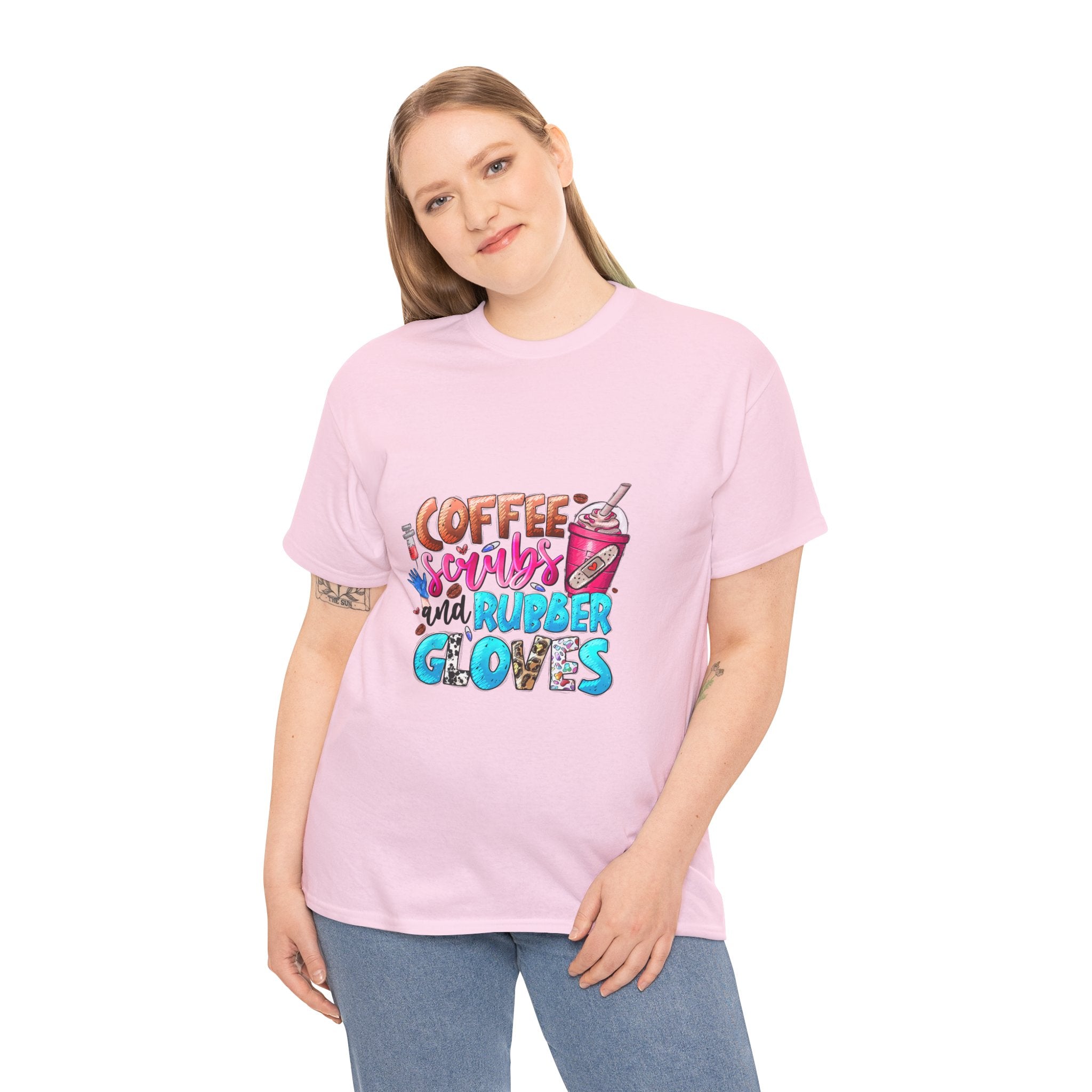 Coffee, Scrubs, and Rubber Gloves Tee