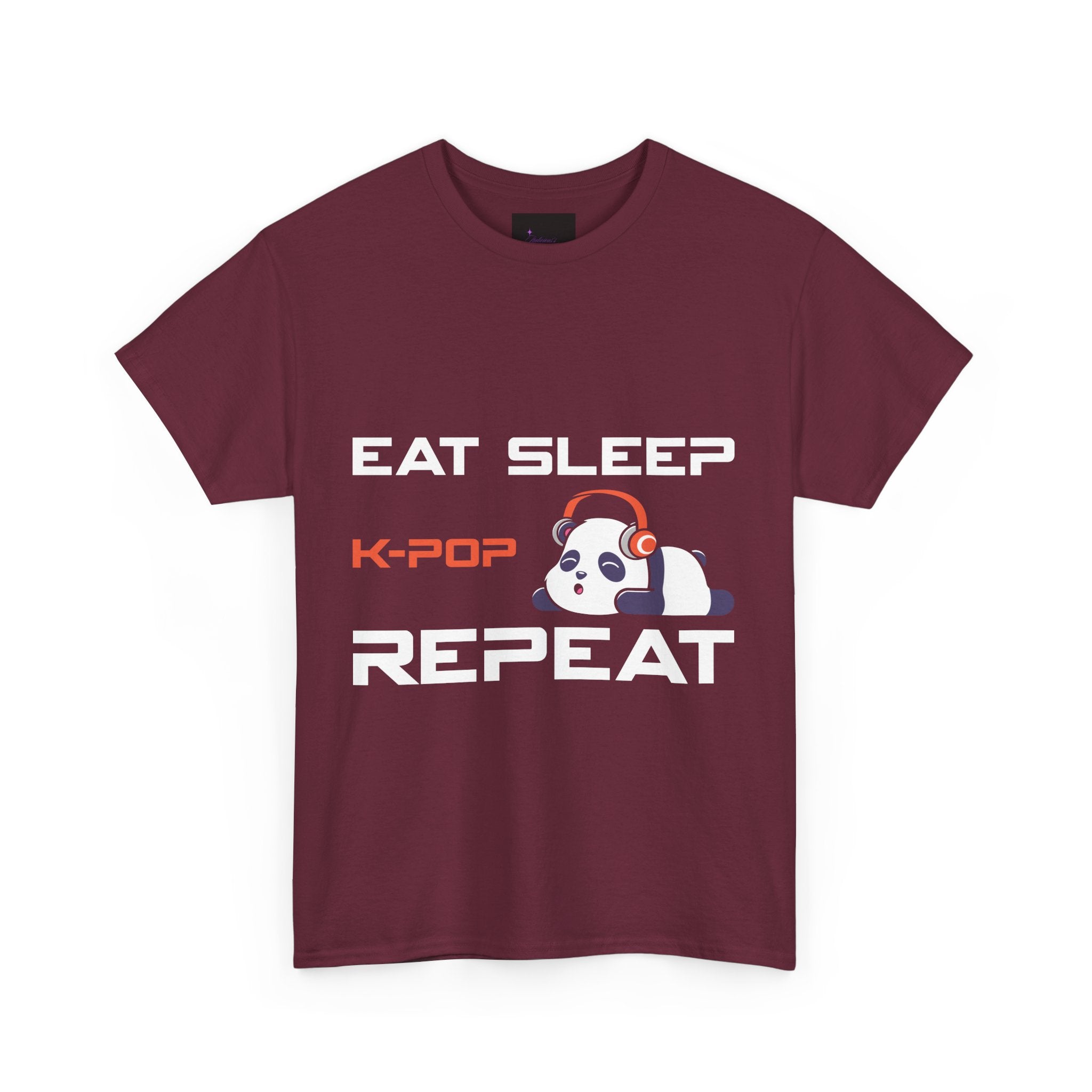 Eat, Sleep, K-Pop Panda Tee