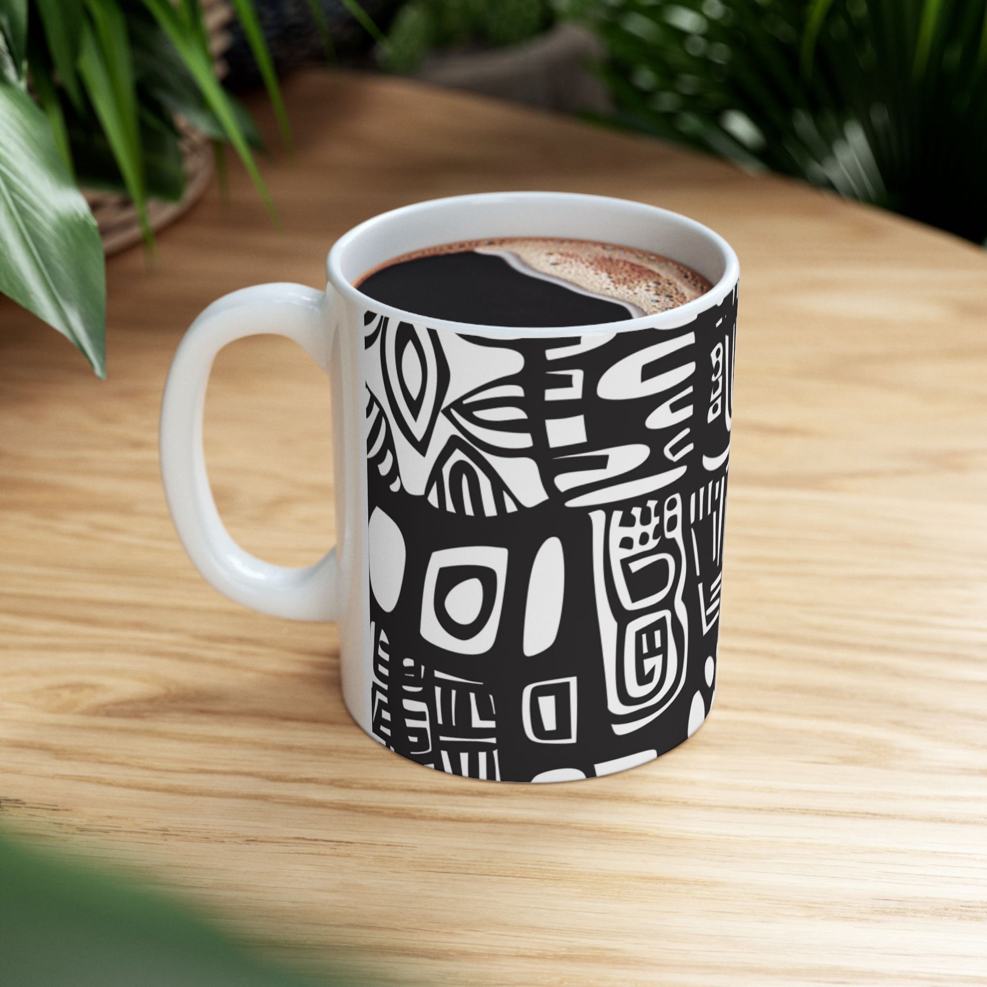 Black and White Mug
