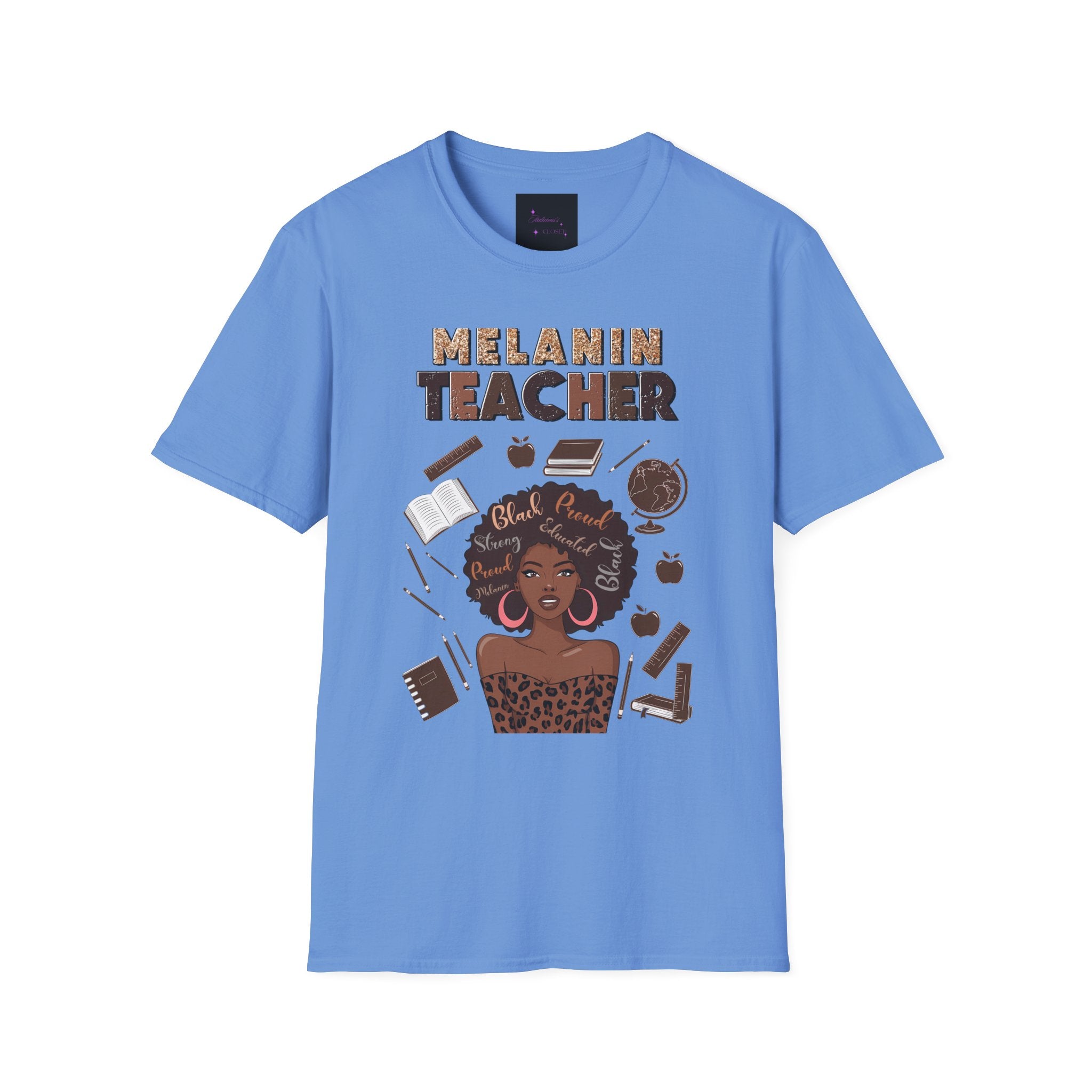 Melanin Teacher Tee