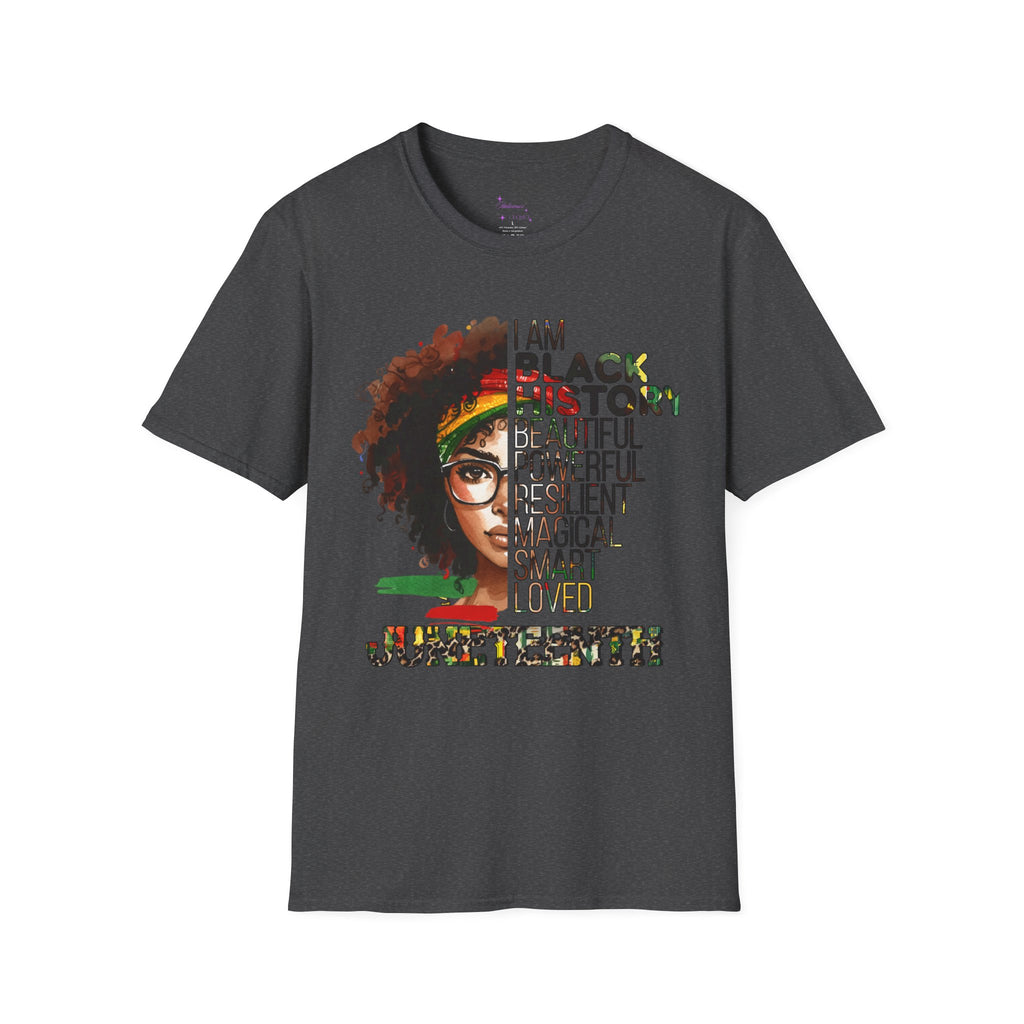 “I Am Black History: Beautiful, Powerful, Resilient” Tee