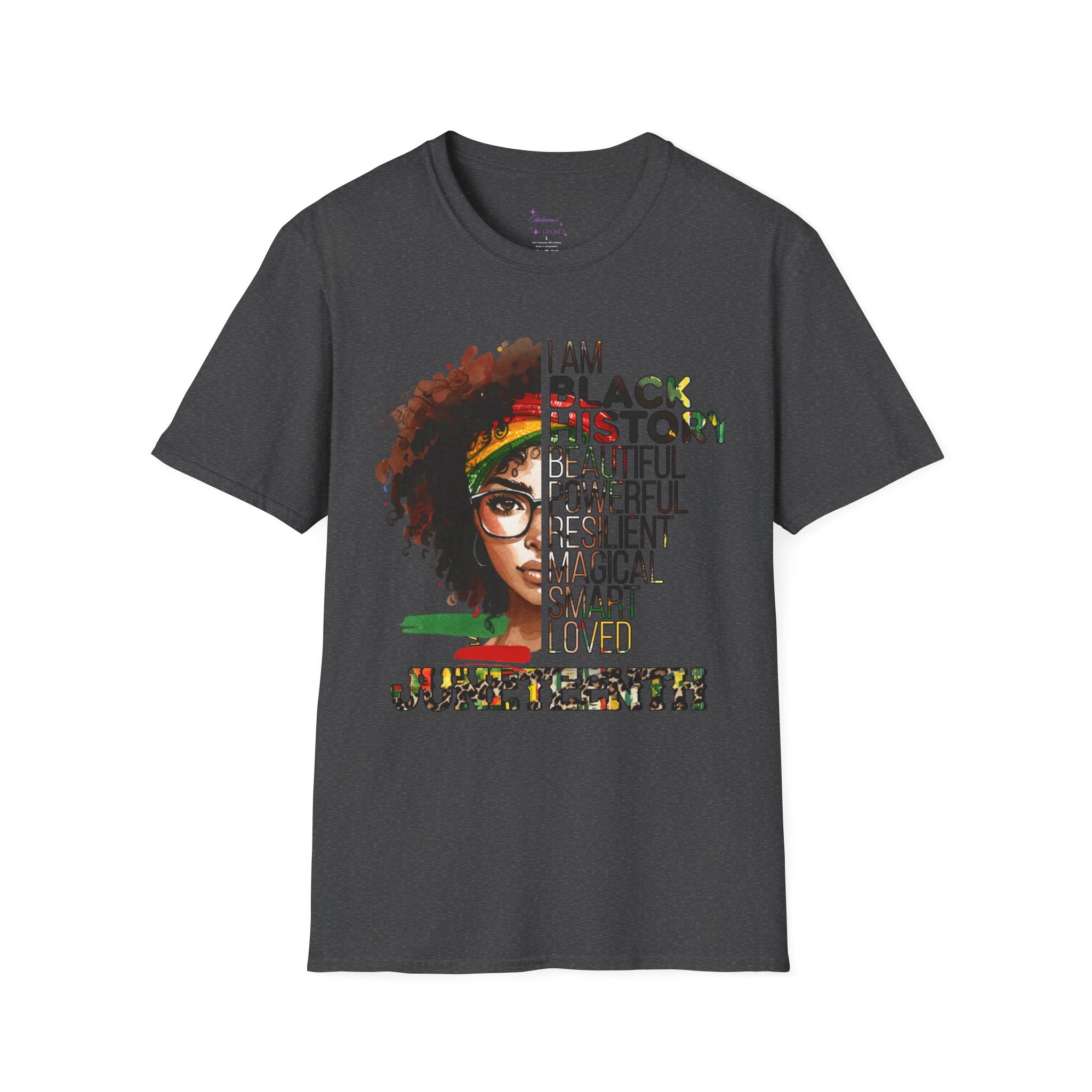 “I Am Black History: Beautiful, Powerful, Resilient” Tee