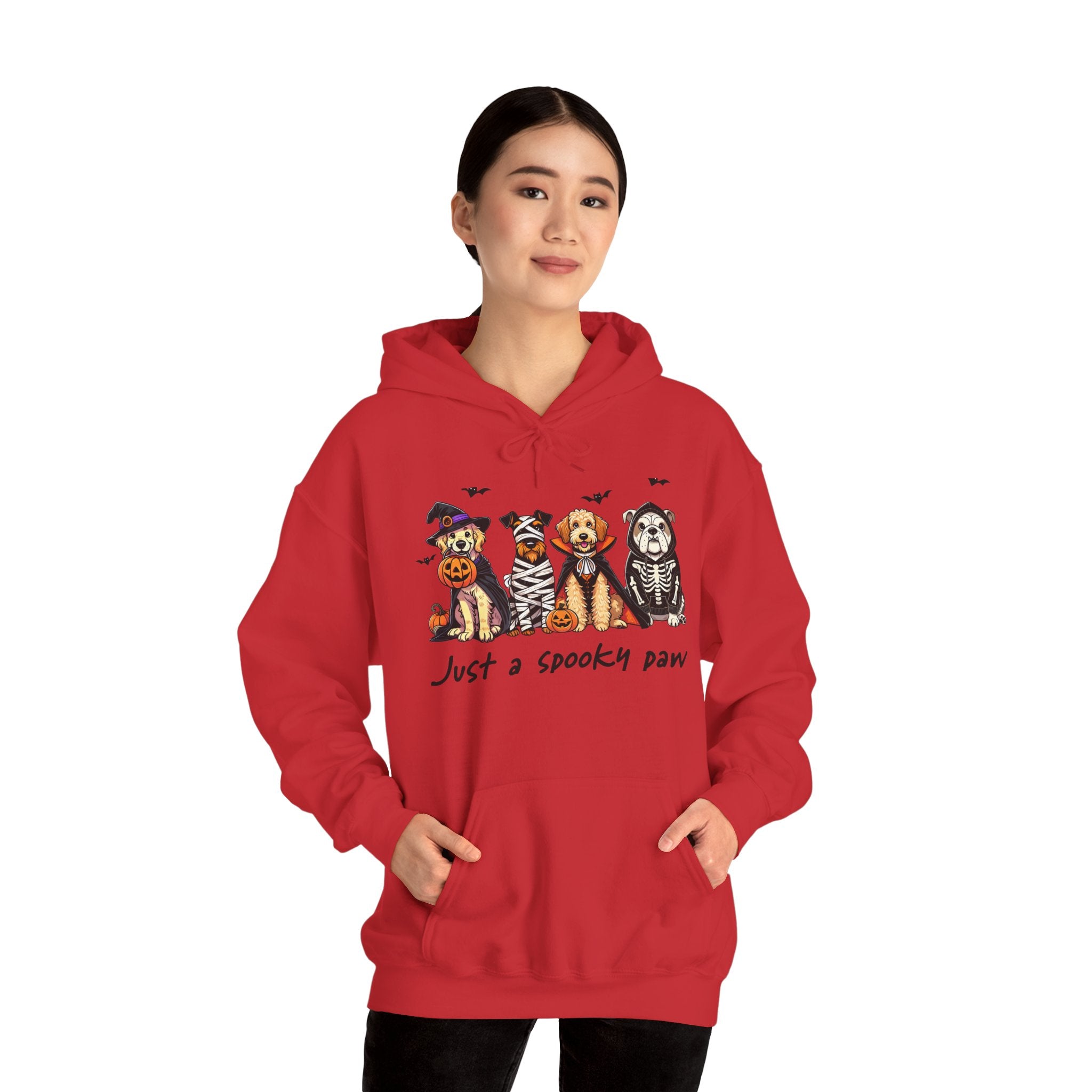 Spooky Paws Hooded Sweatshirt