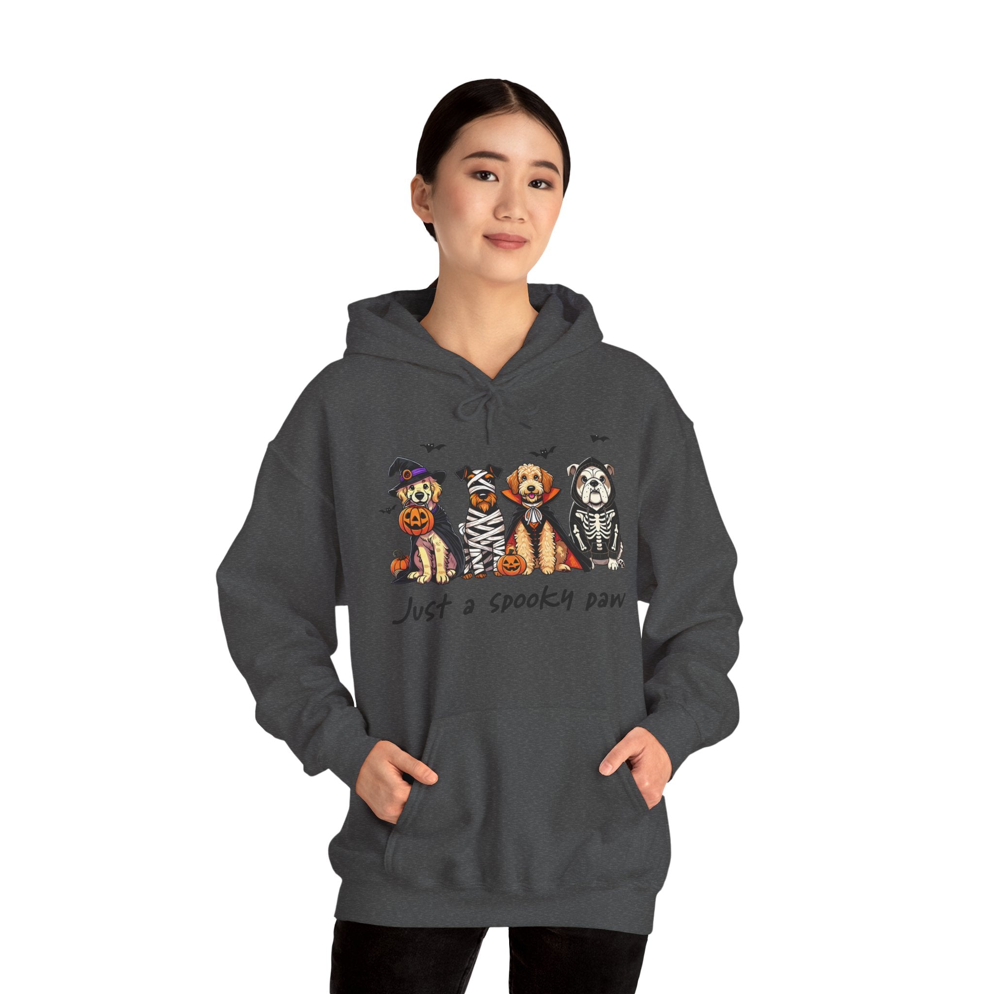 Spooky Paws Hooded Sweatshirt