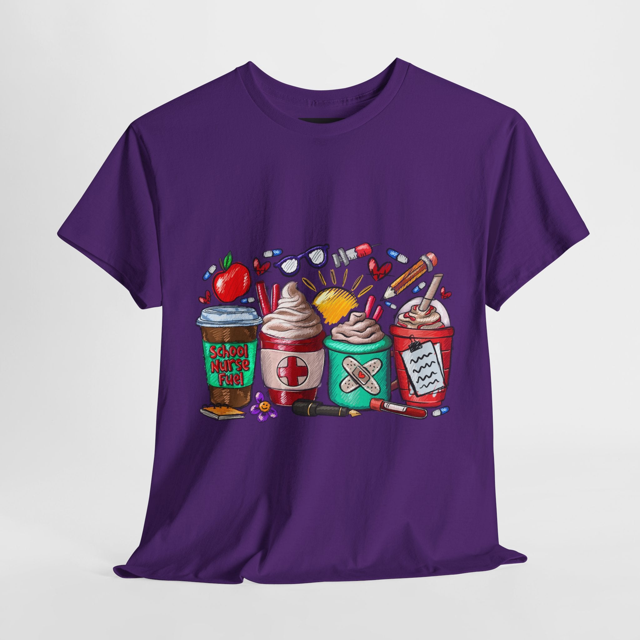 School Nurse Fuel Tee