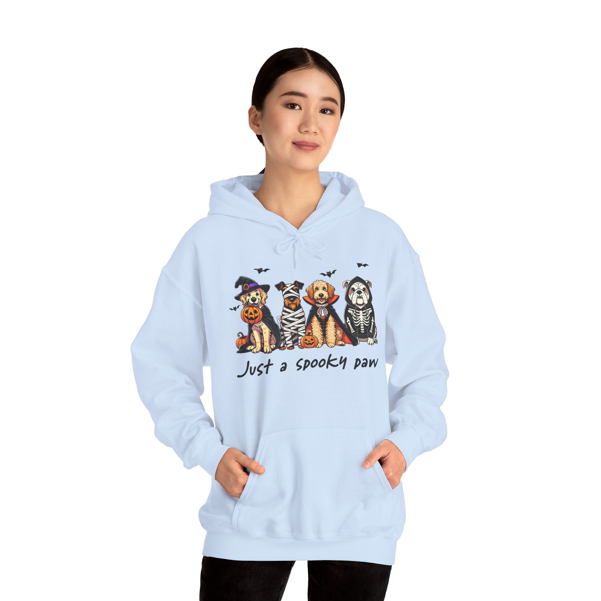 Spooky Paws Hooded Sweatshirt