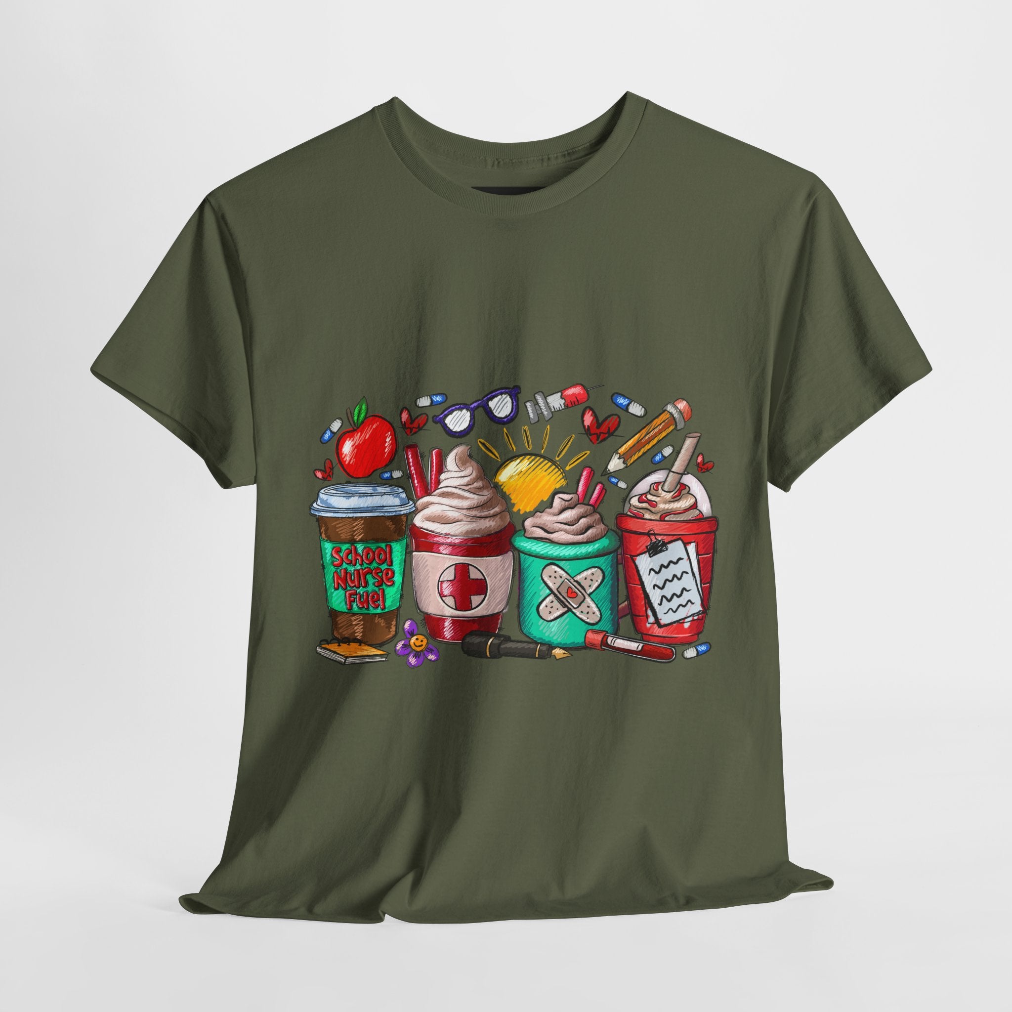 School Nurse Fuel Tee