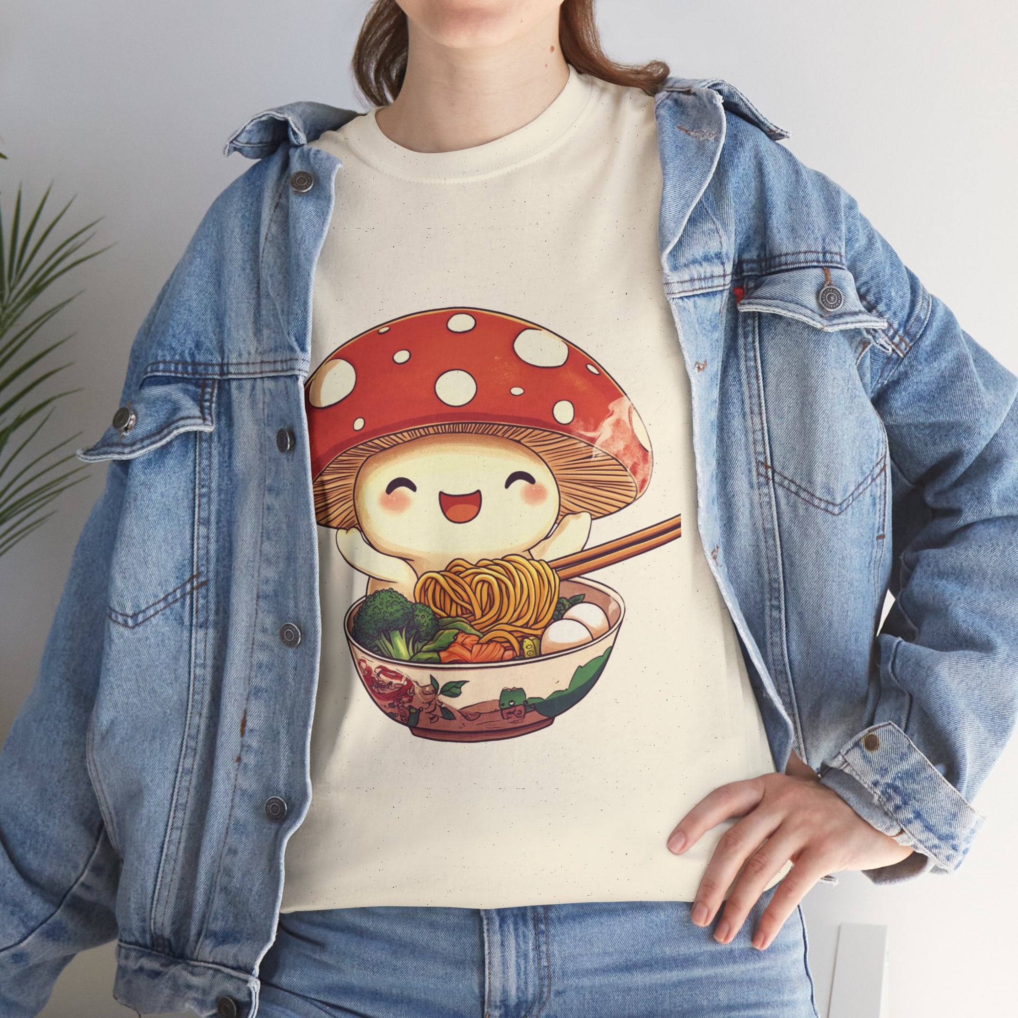 Mushroom Ramen Graphic Tee