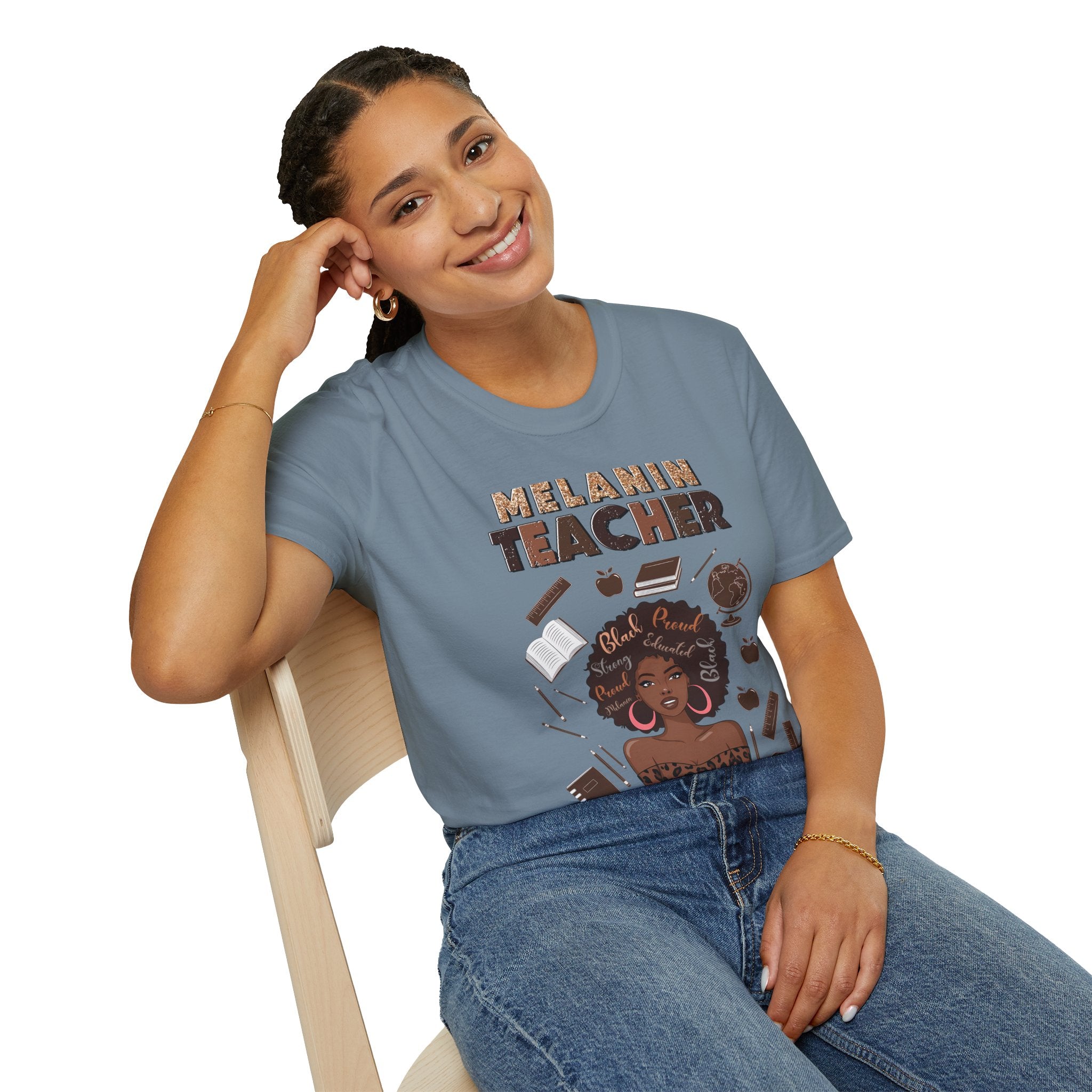 Melanin Teacher Tee