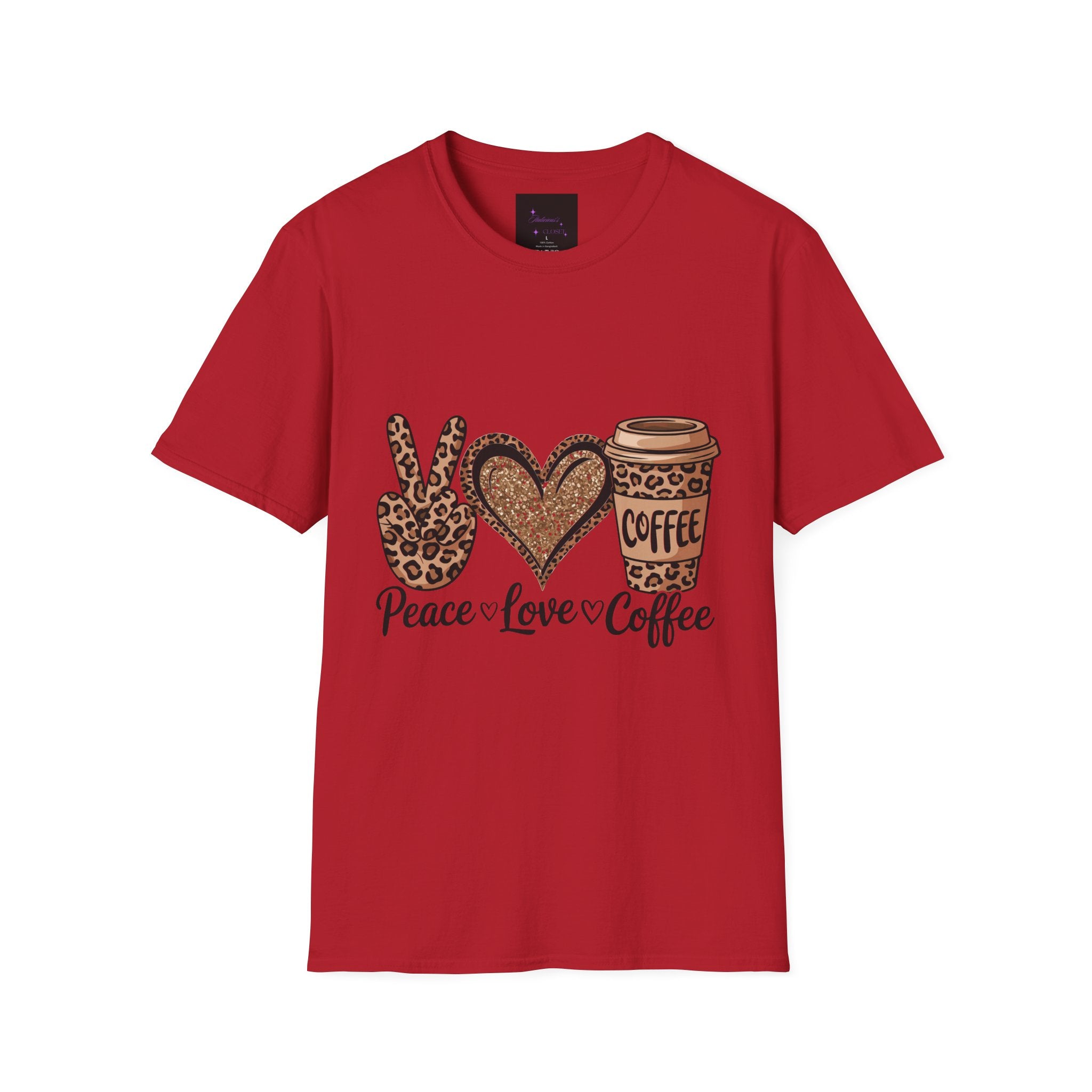 Peace Love Coffee Tee