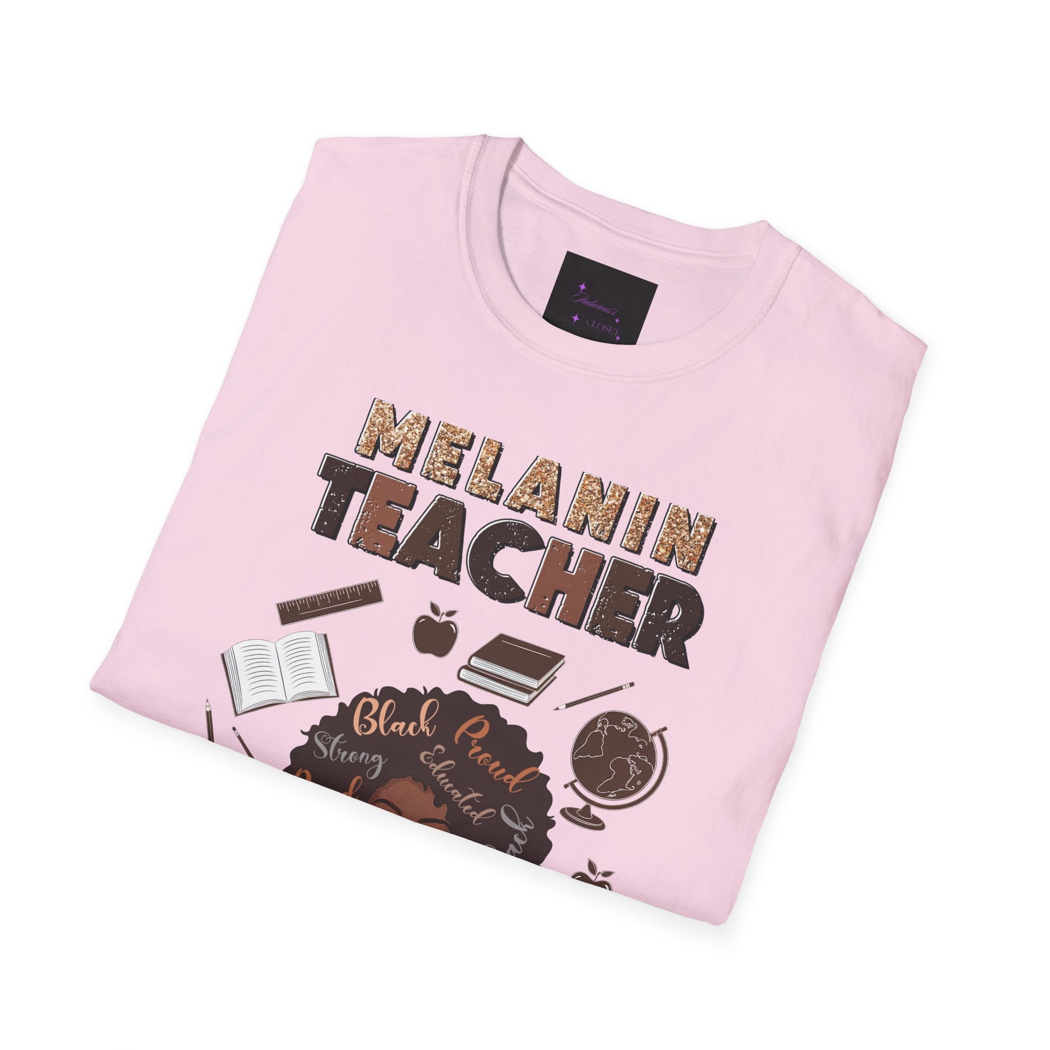 Melanin Teacher Tee