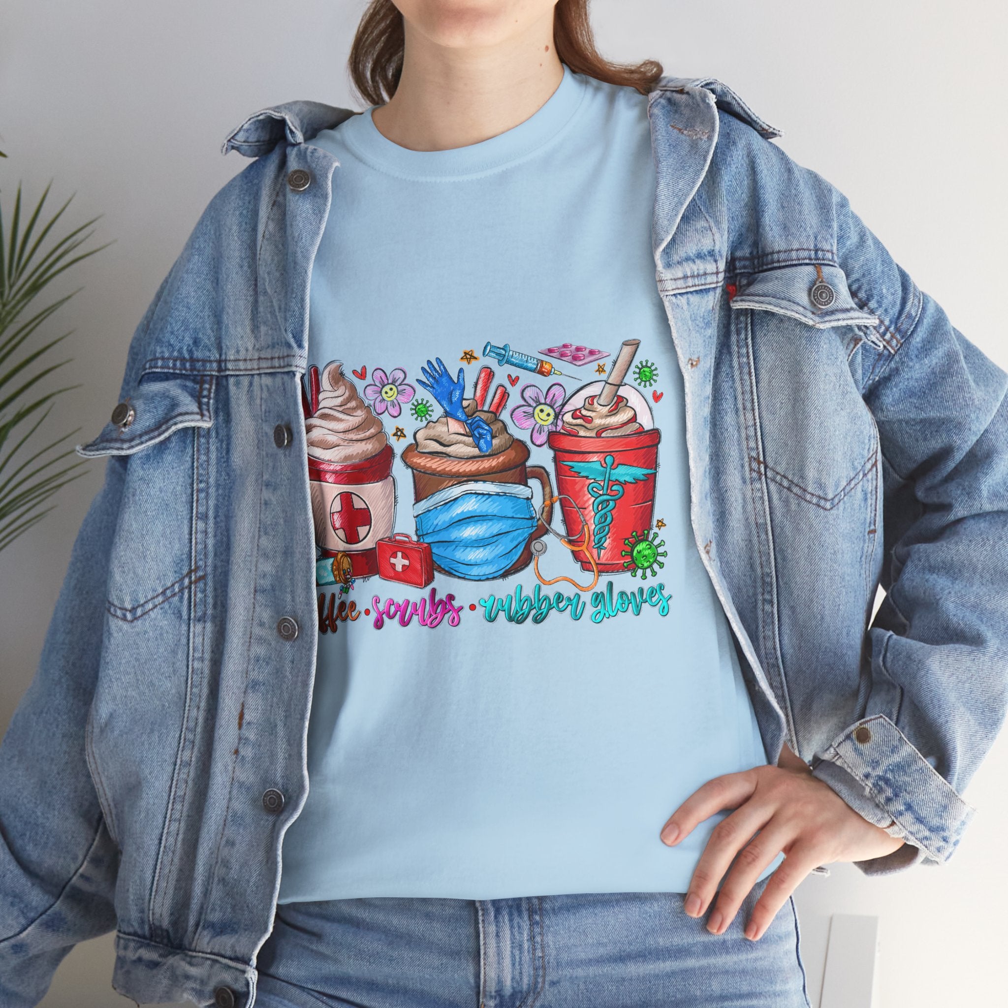 Coffee and Scrubs Tee