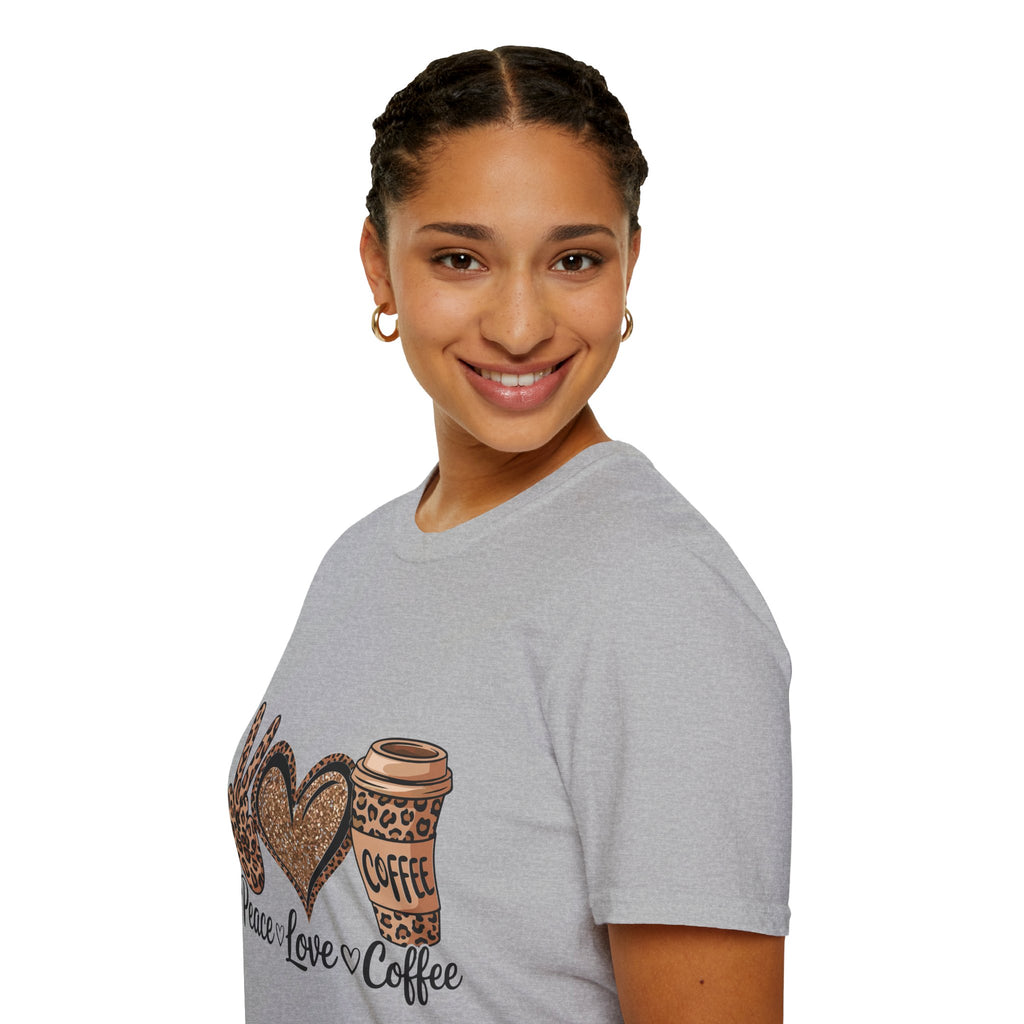 Peace Love Coffee Tee