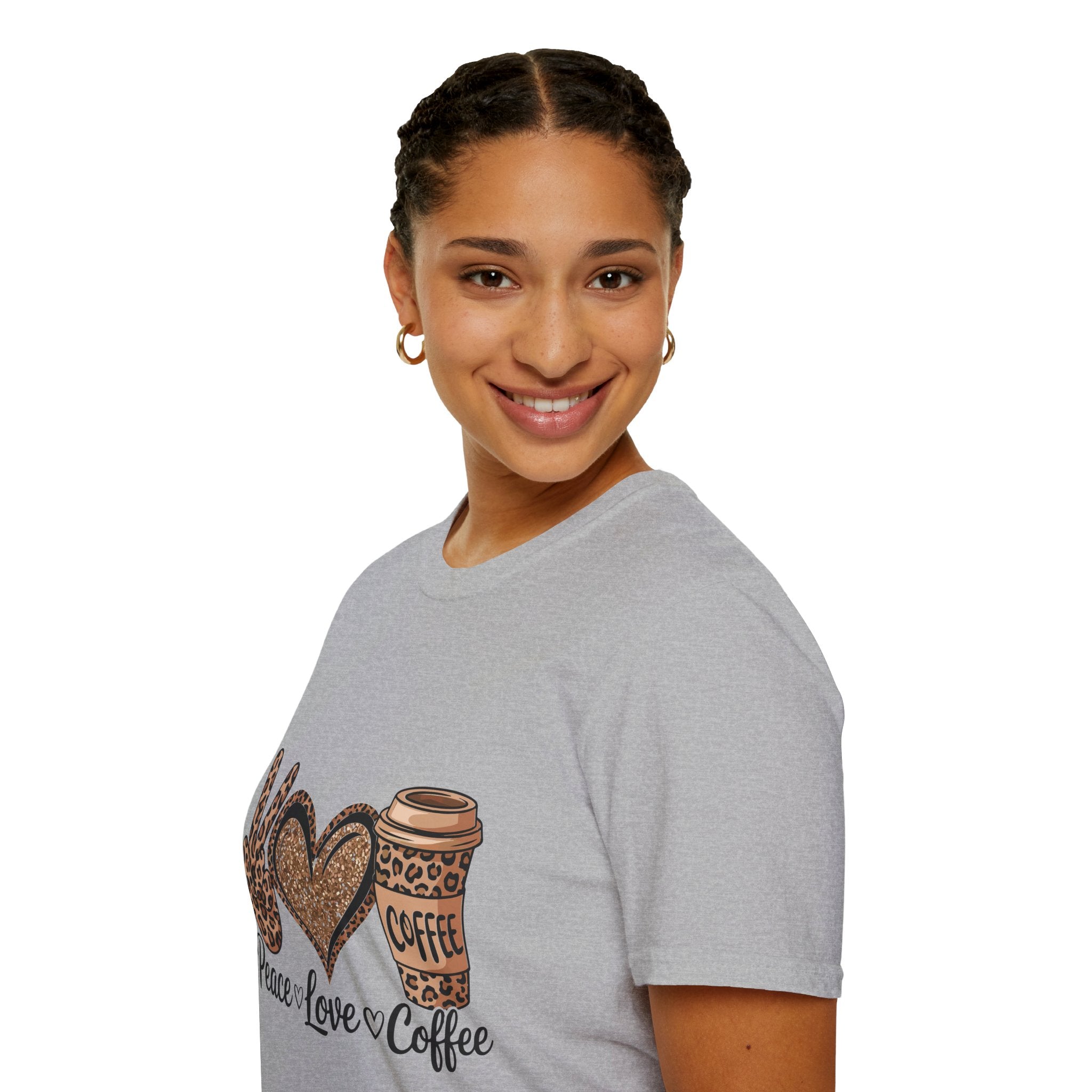Peace Love Coffee Tee