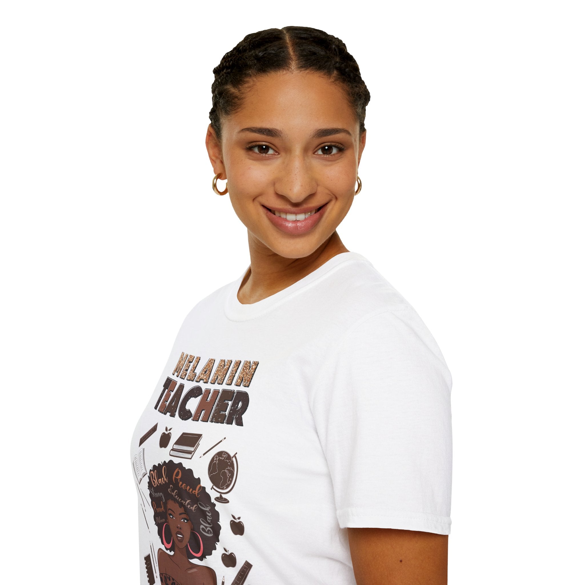 Melanin Teacher Tee