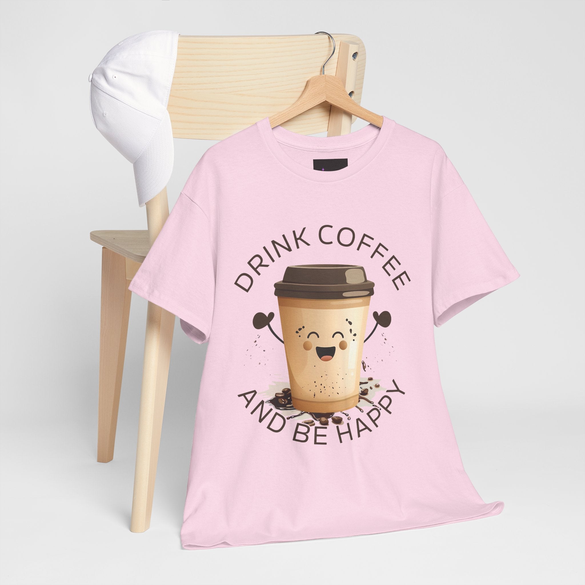 Drink Coffee and Be Happy T-Shirt
