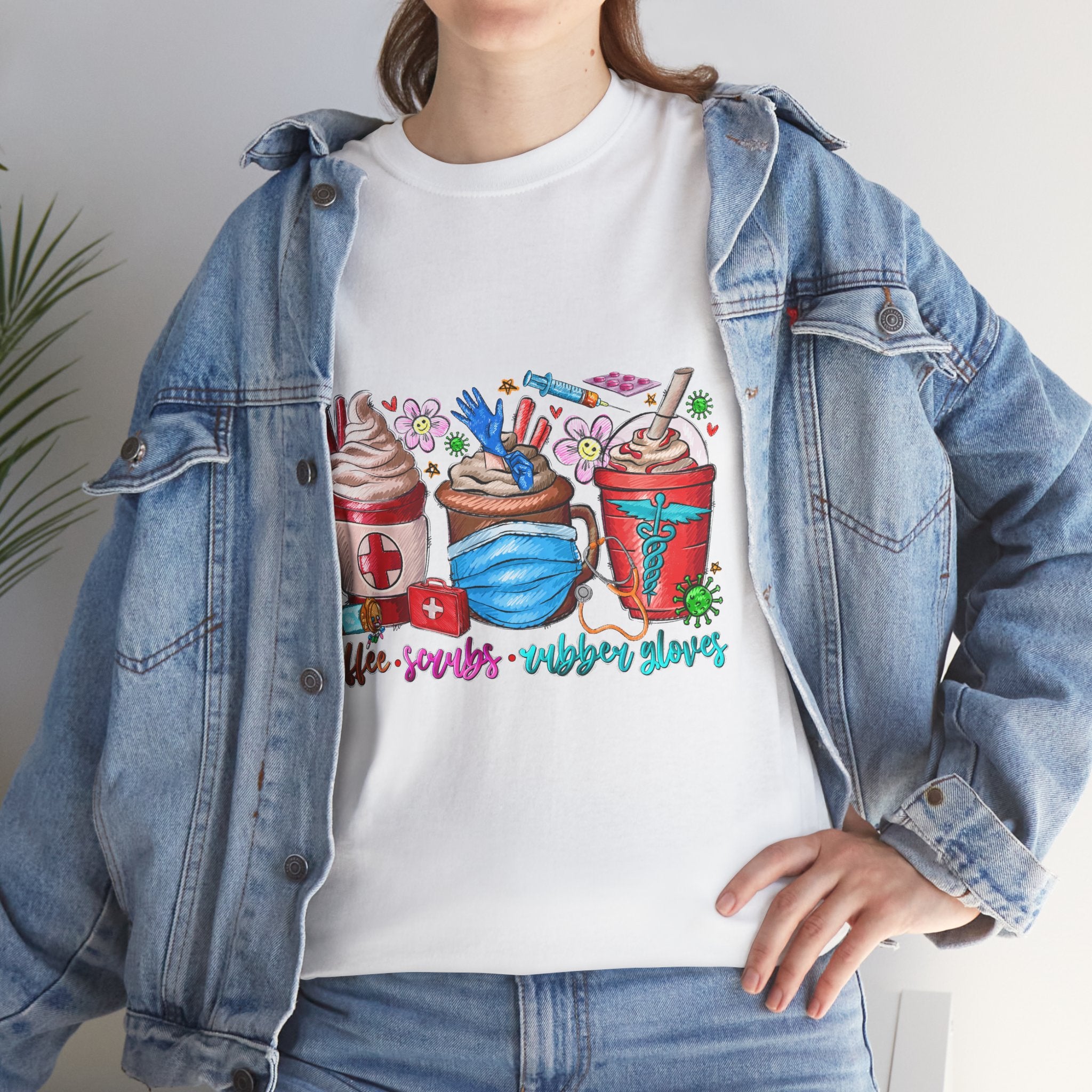Coffee and Scrubs Tee