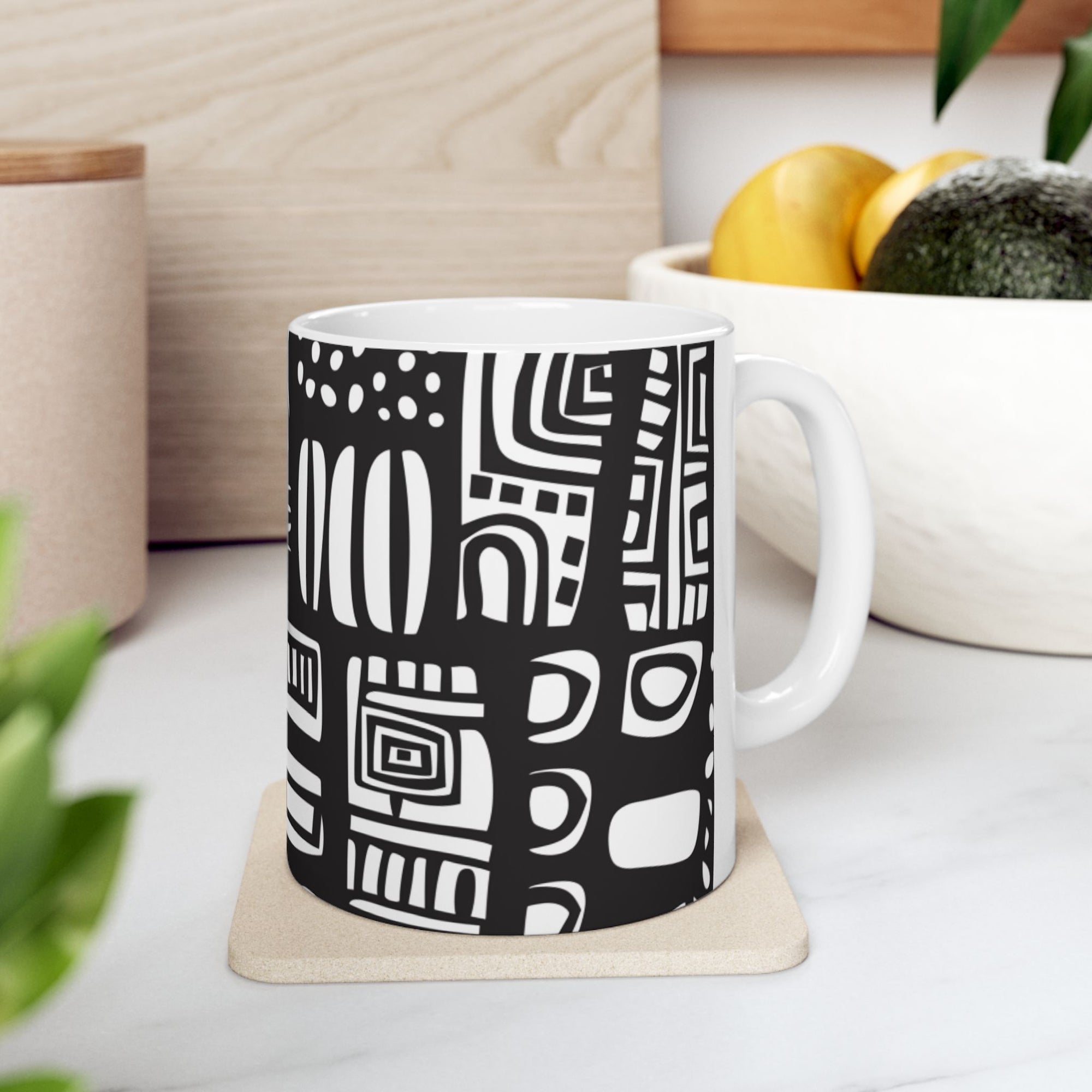 Black and White Mug