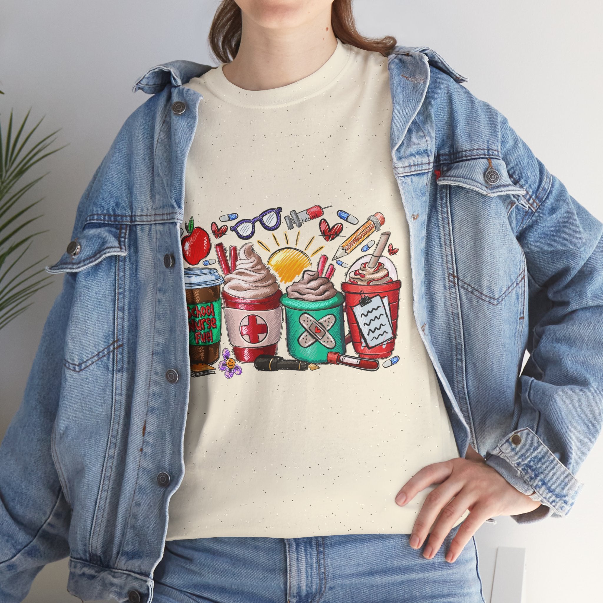School Nurse Fuel Tee