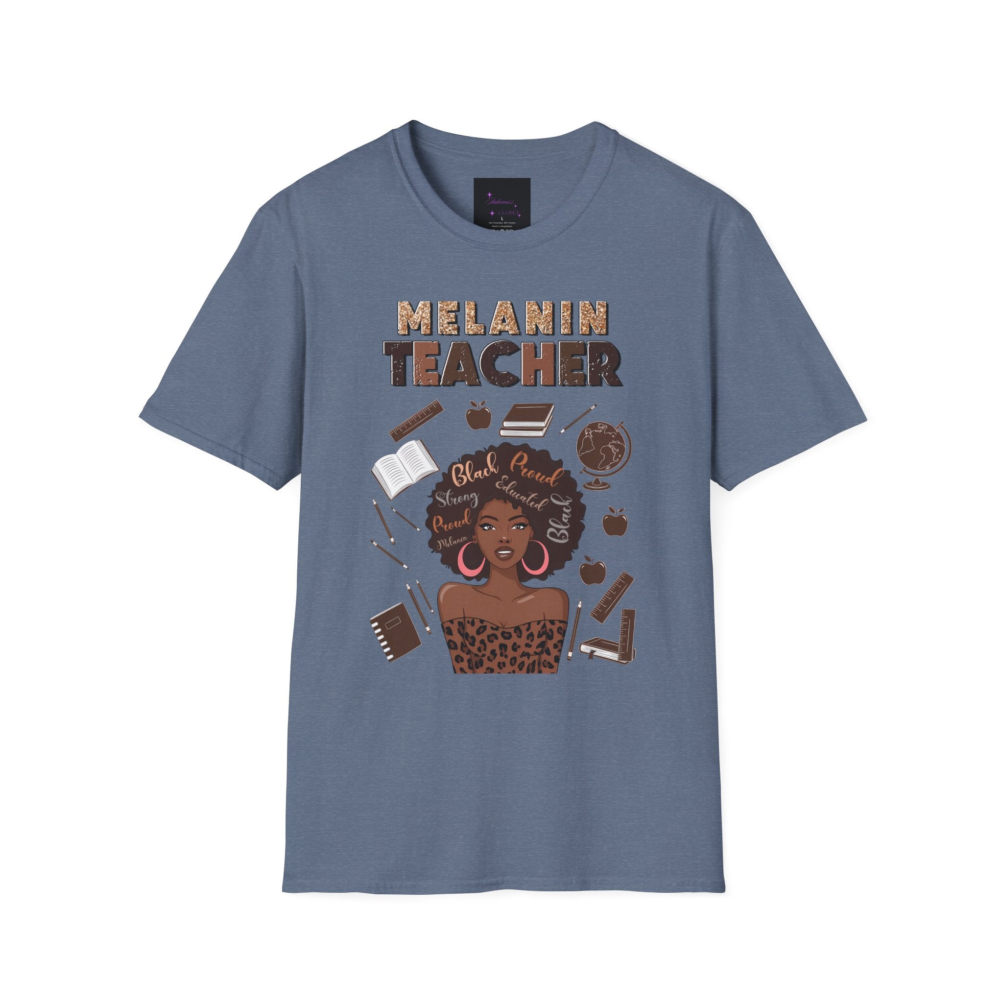 Melanin Teacher Tee