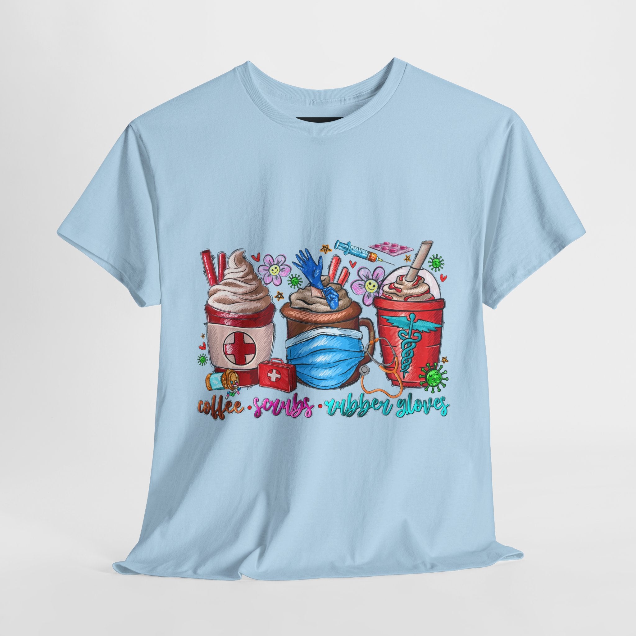 Coffee and Scrubs Tee