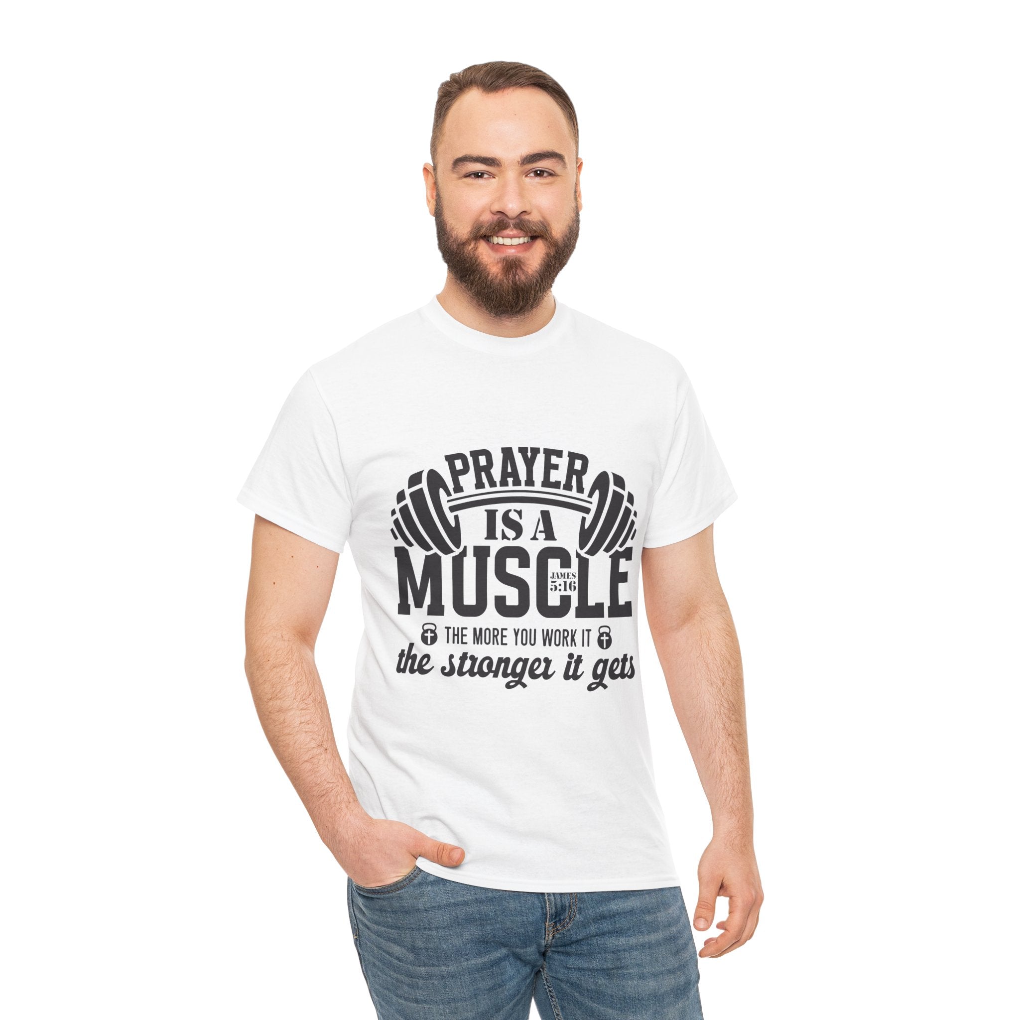 Prayer Is a Muscle Tee