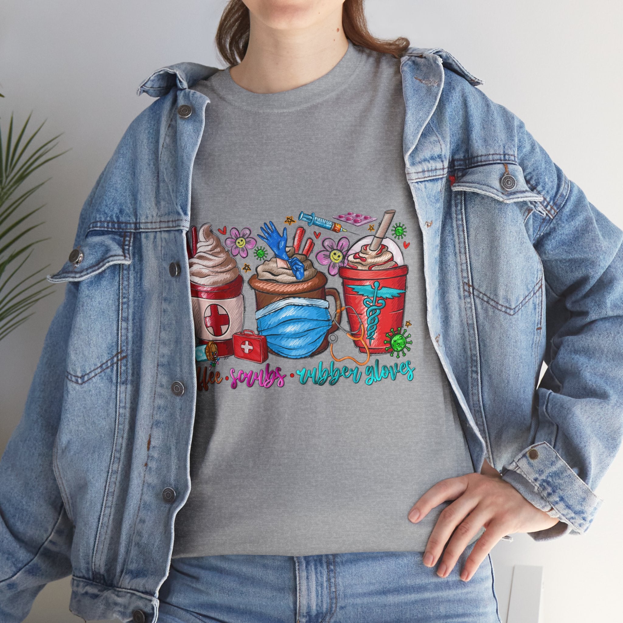 Coffee and Scrubs Tee