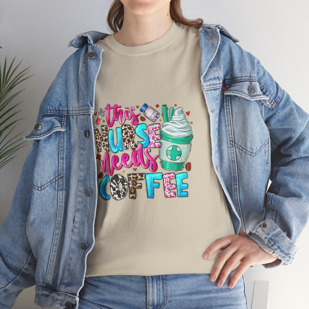 Nurse's Need Coffee Tee
