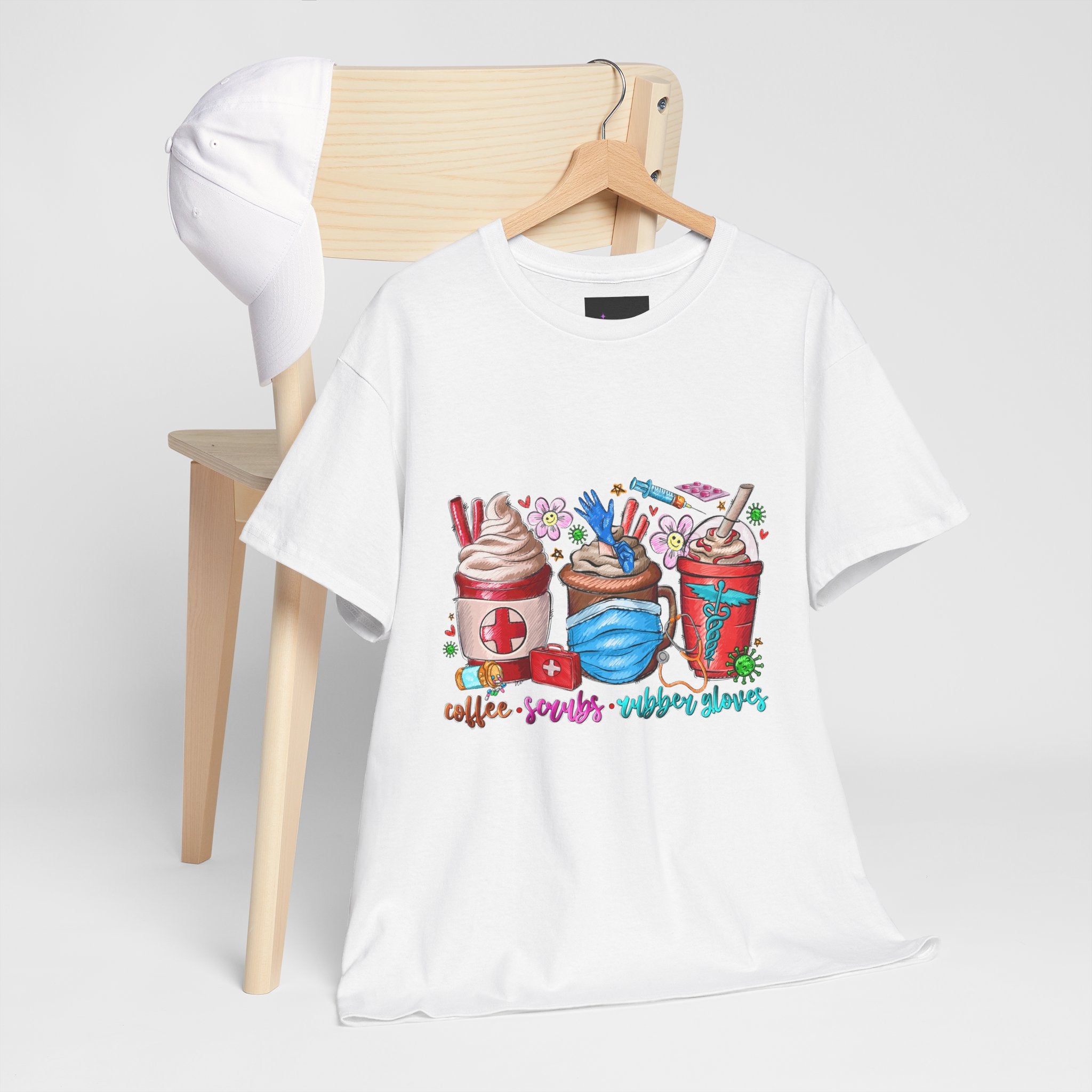 Coffee and Scrubs Tee