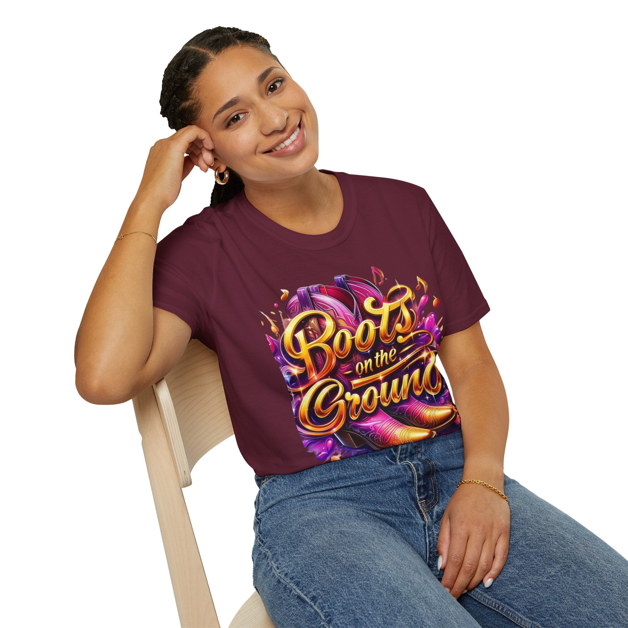Graphic Boots Tee