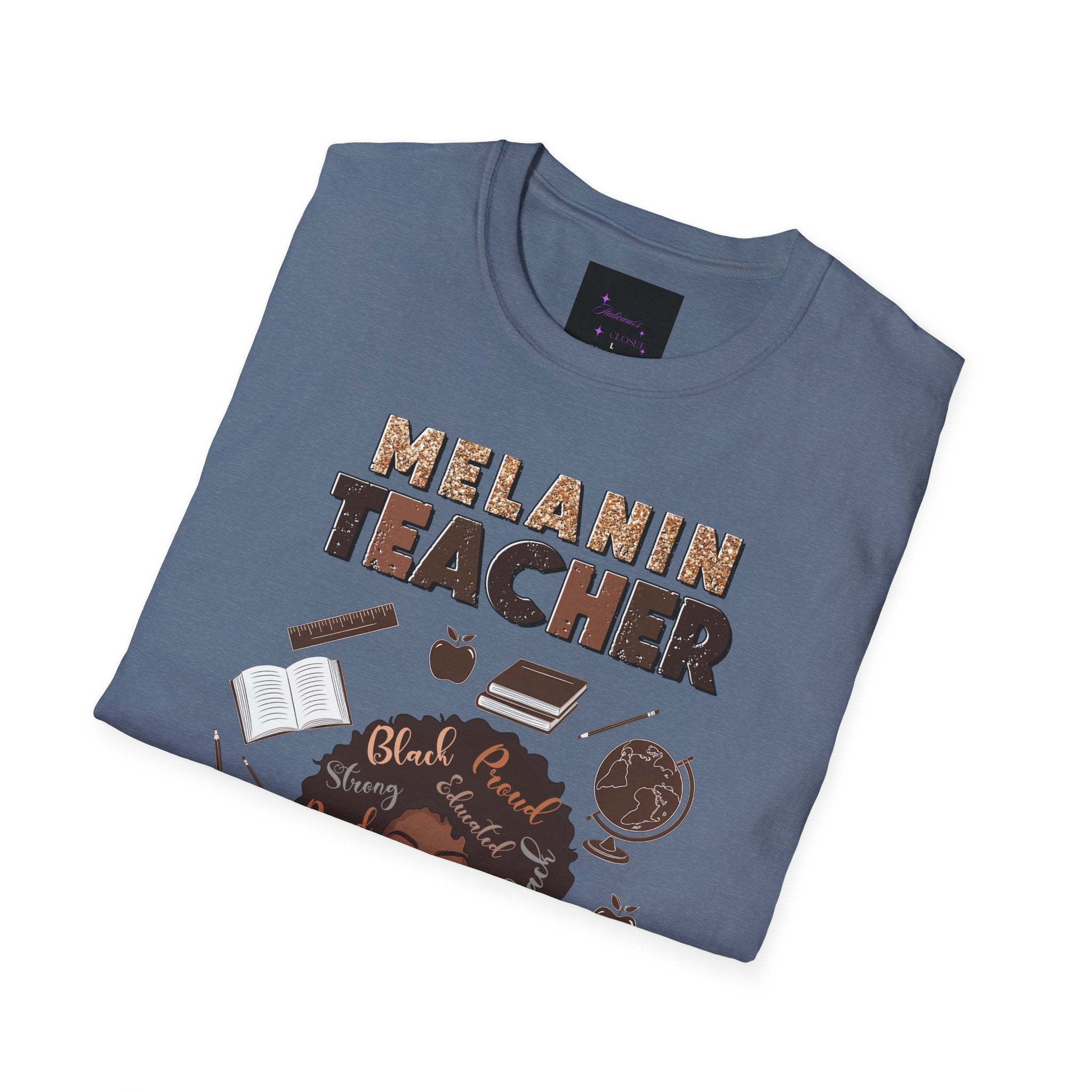 Melanin Teacher Tee