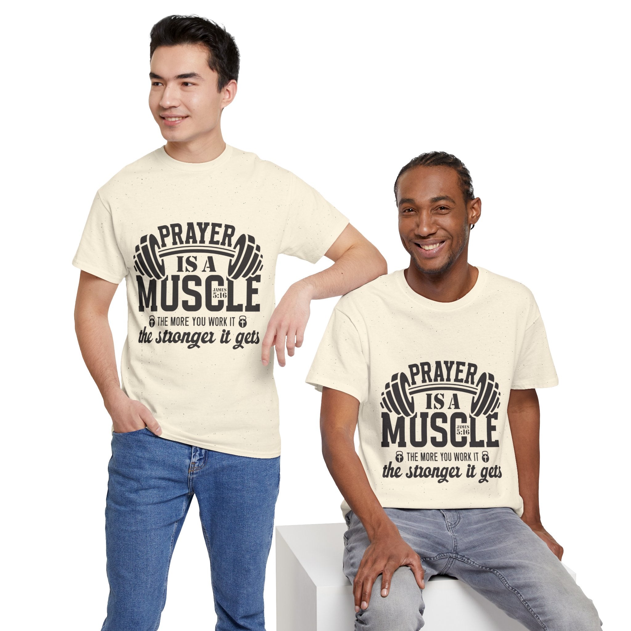 Prayer Is a Muscle Tee