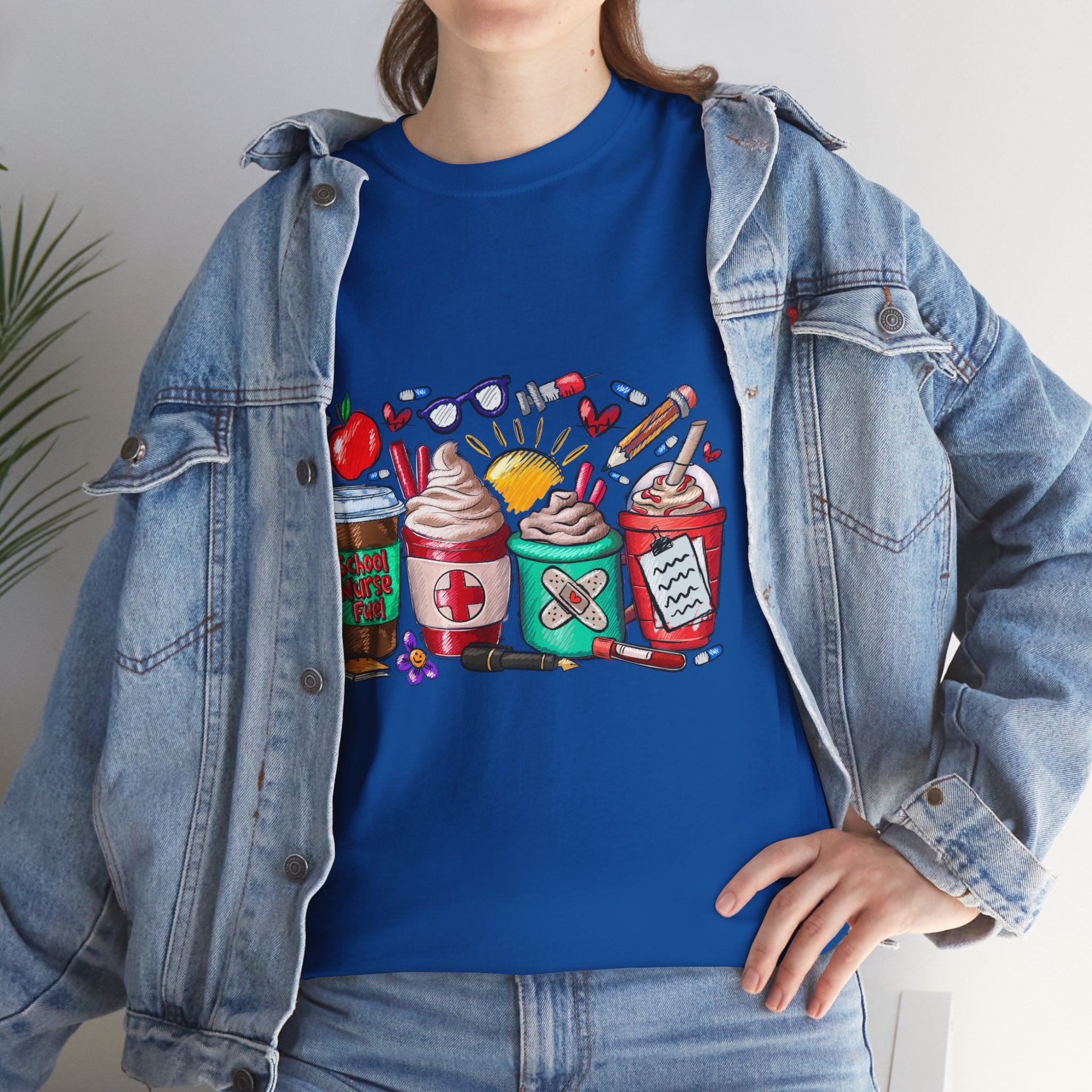 School Nurse Fuel Tee