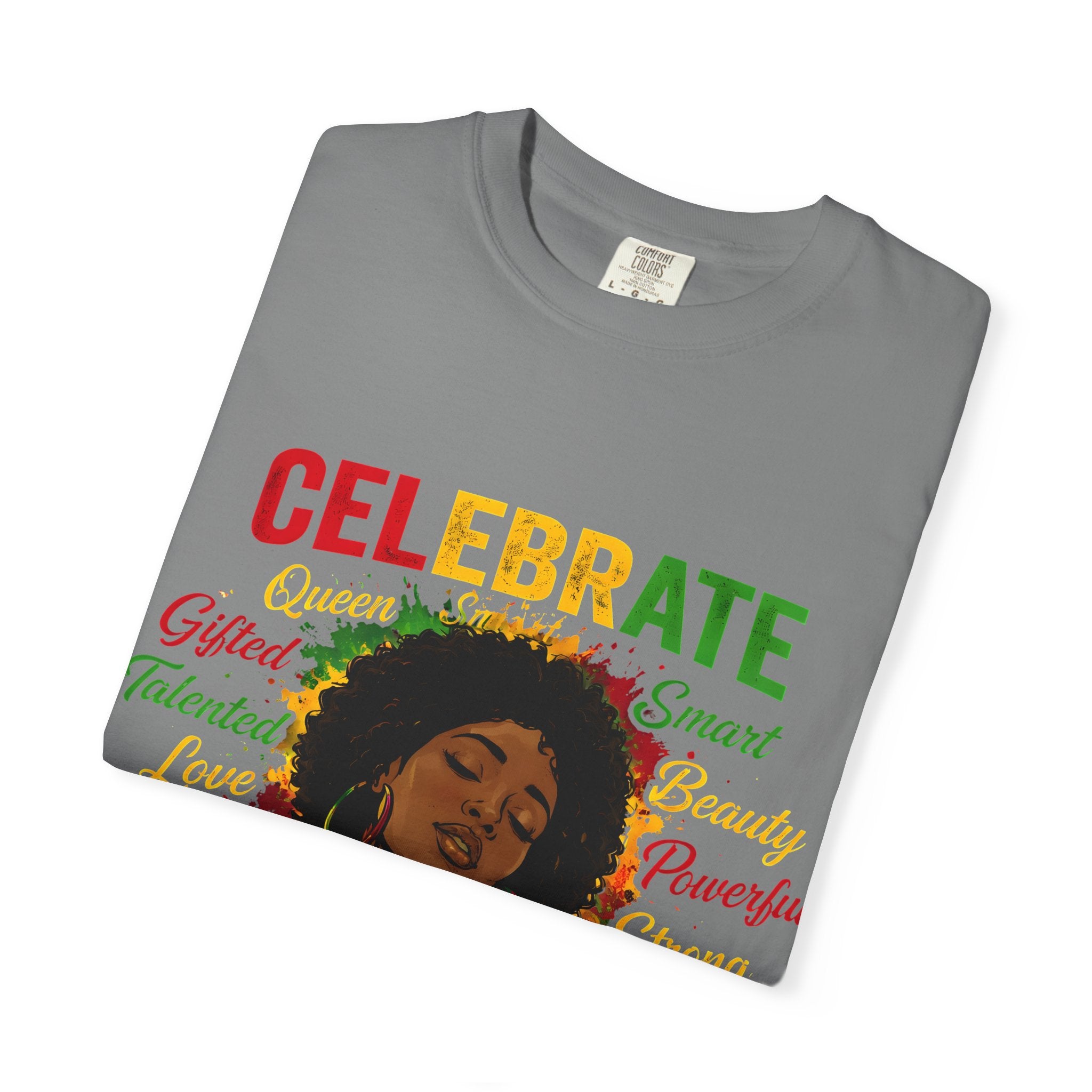 Juneteenth Celebration T-Shirt — Celebrate Juneteenth with Afrocentric Art & Empowering Words