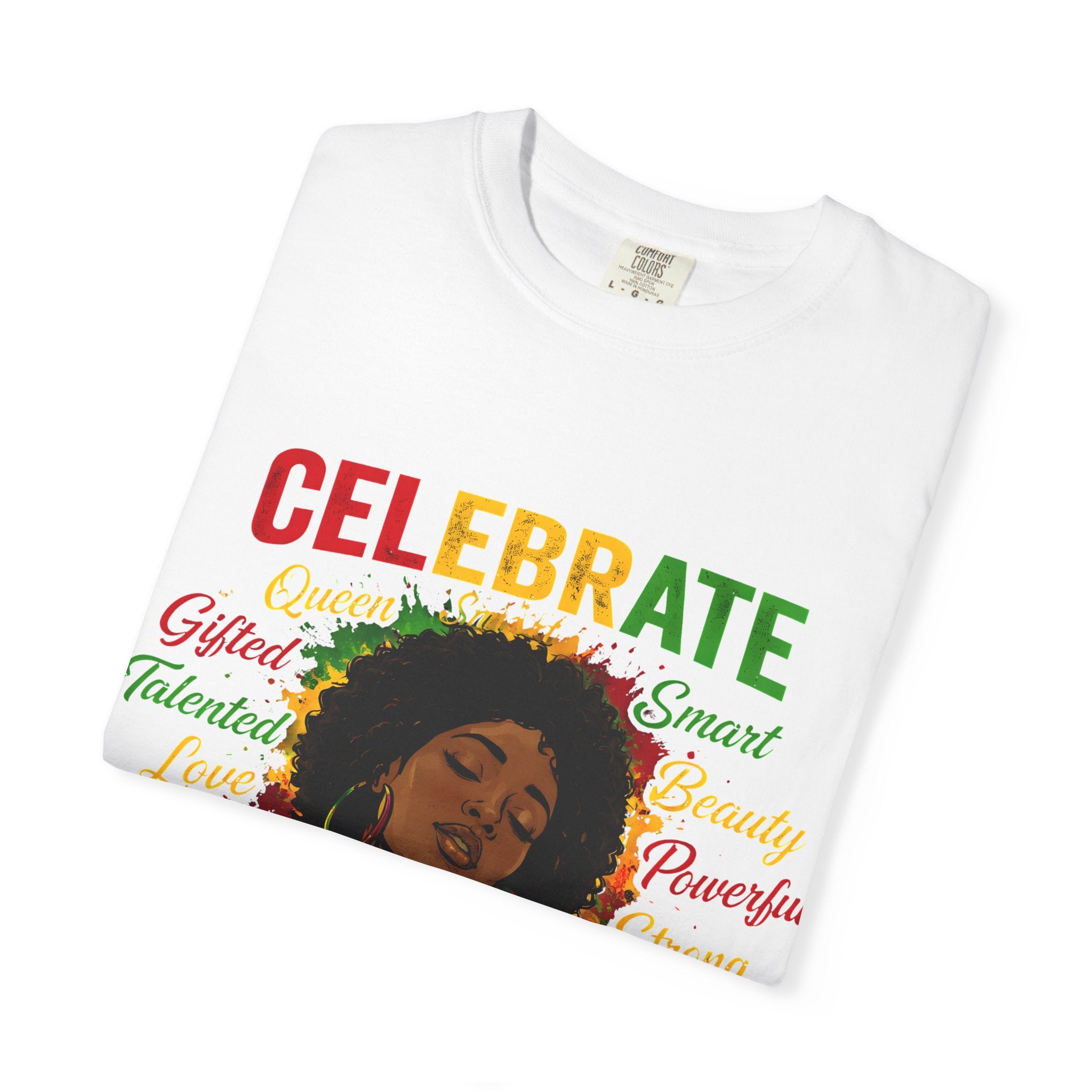 Juneteenth Celebration T-Shirt — Celebrate Juneteenth with Afrocentric Art & Empowering Words