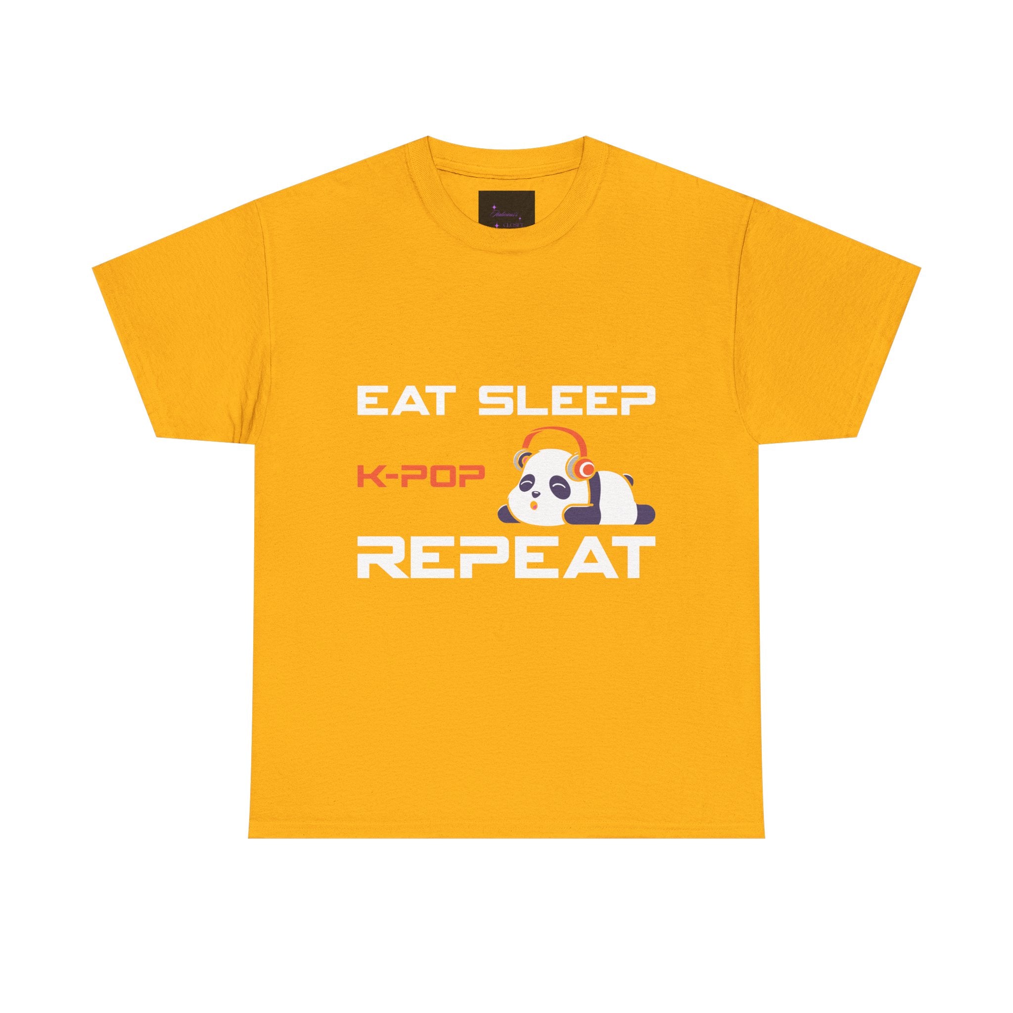 Eat, Sleep, K-Pop Panda Tee