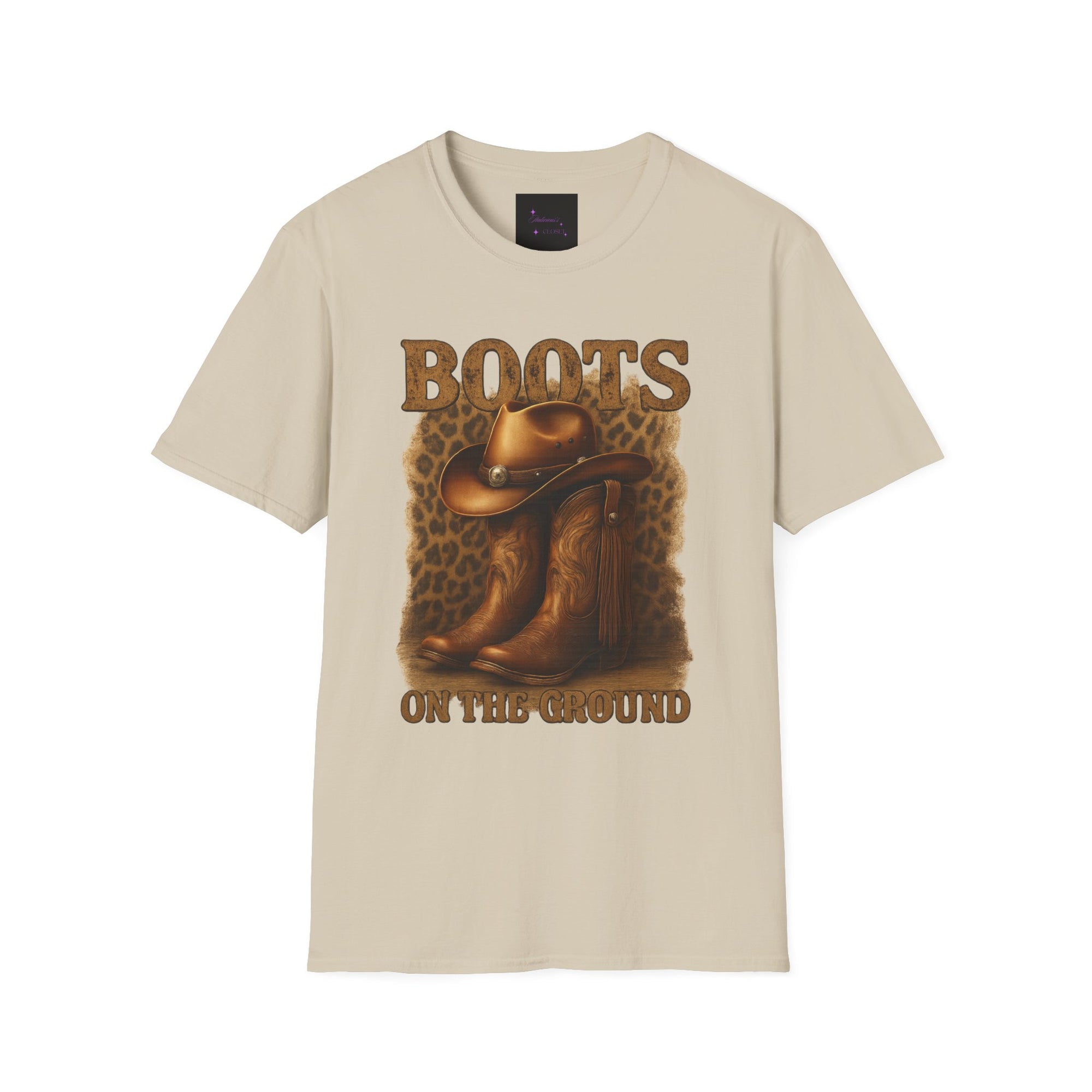 Cheetah Boots Tee