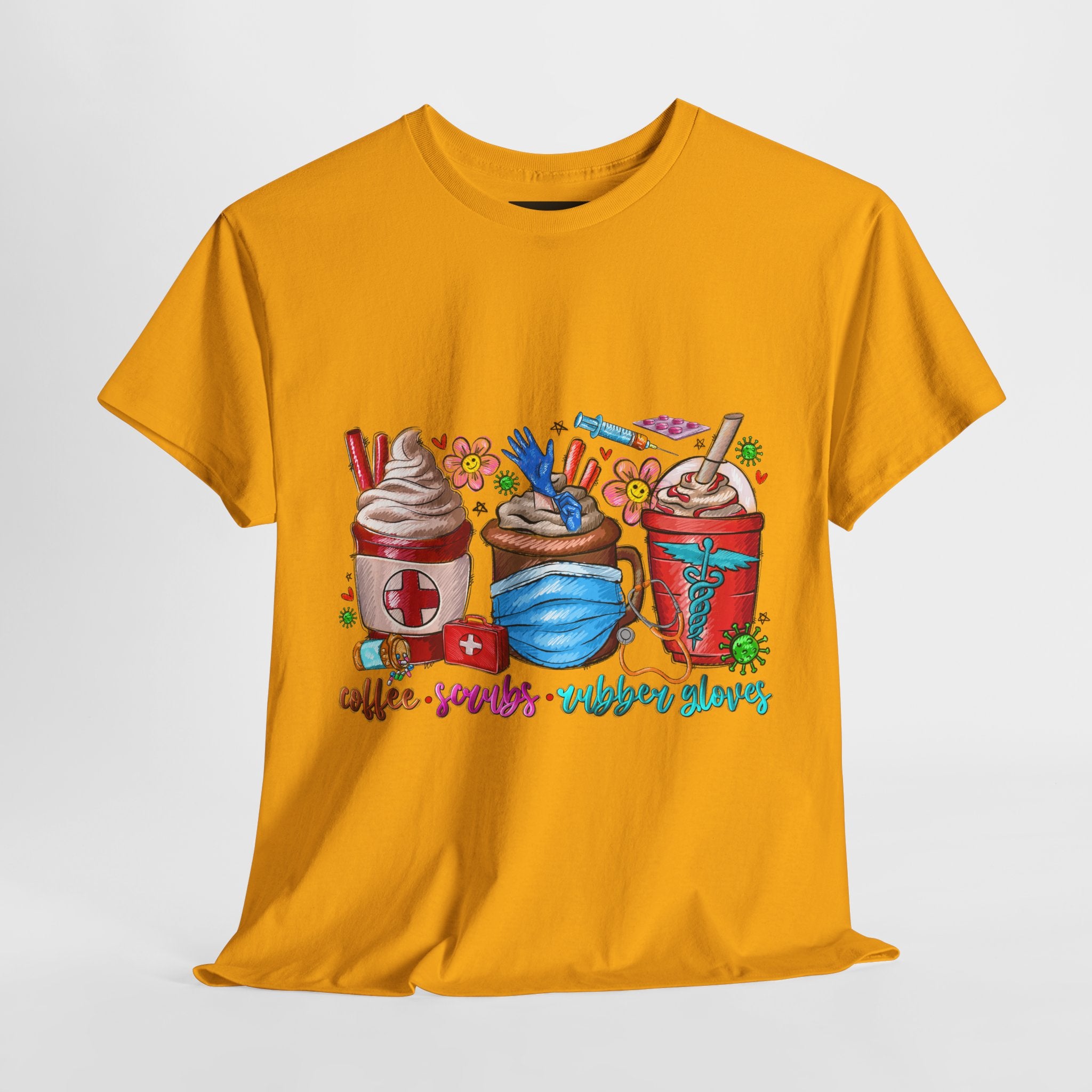 Coffee and Scrubs Tee