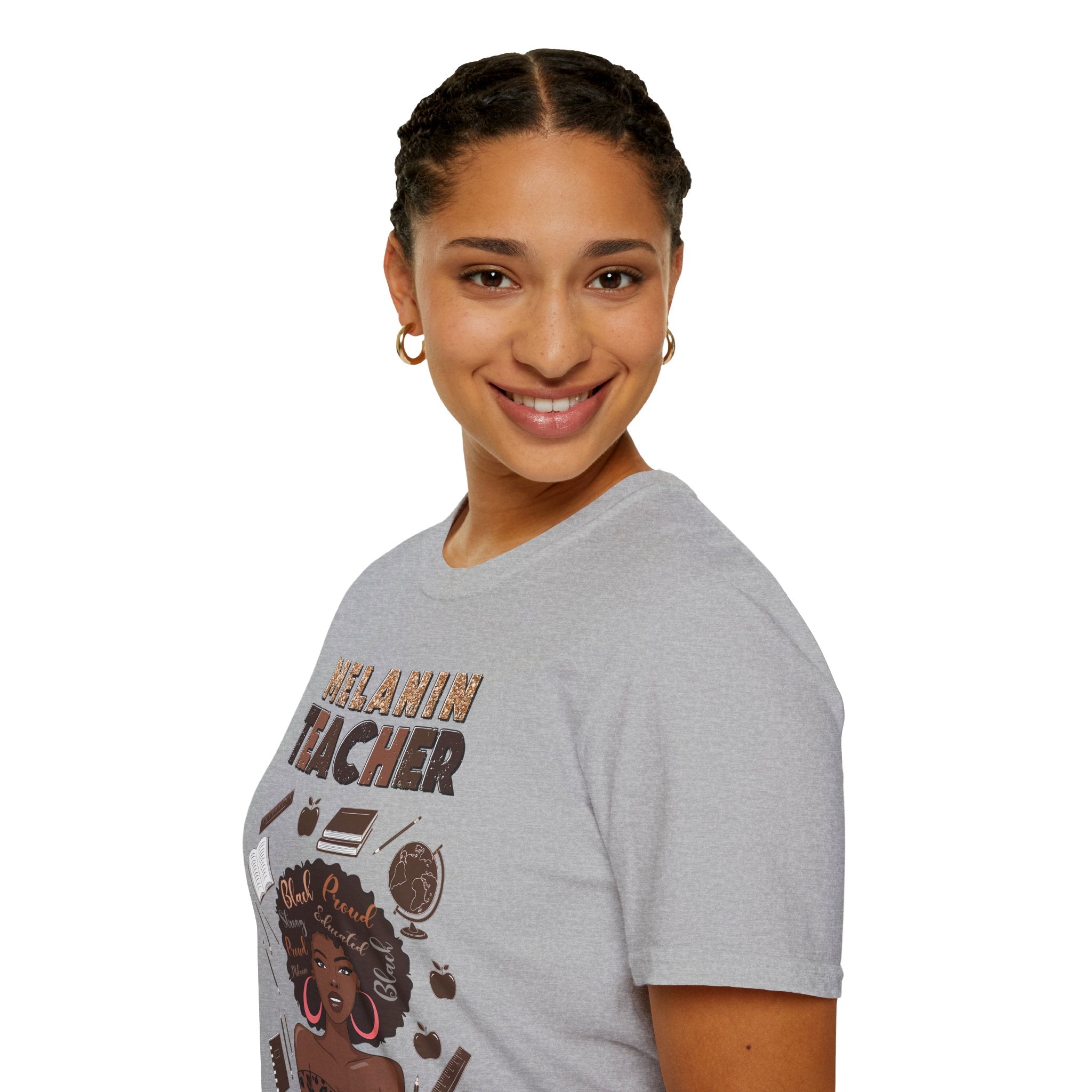 Melanin Teacher Tee