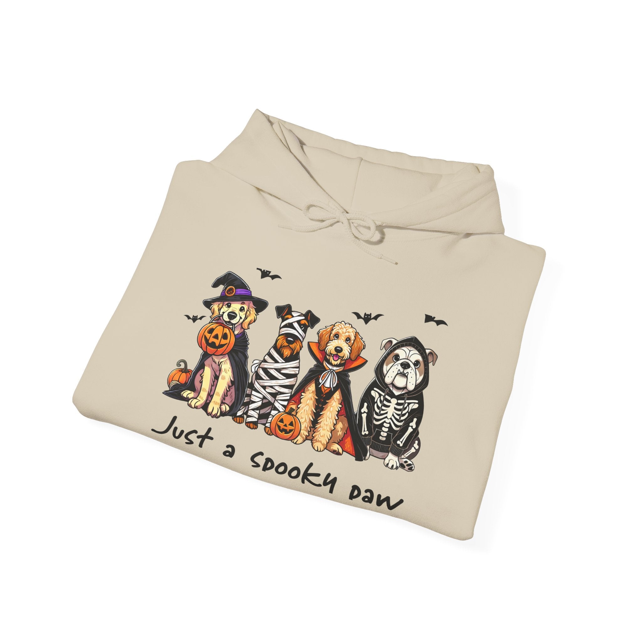 Spooky Paws Hooded Sweatshirt