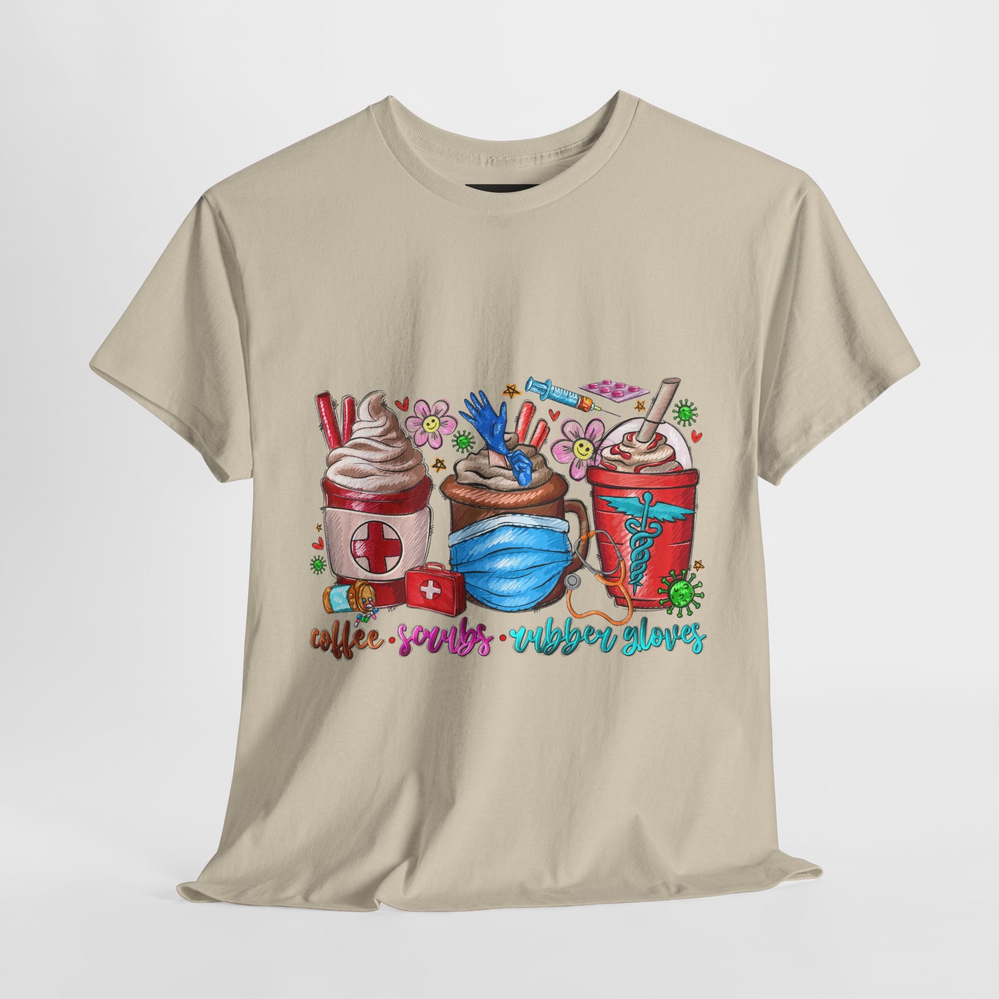 Coffee and Scrubs Tee