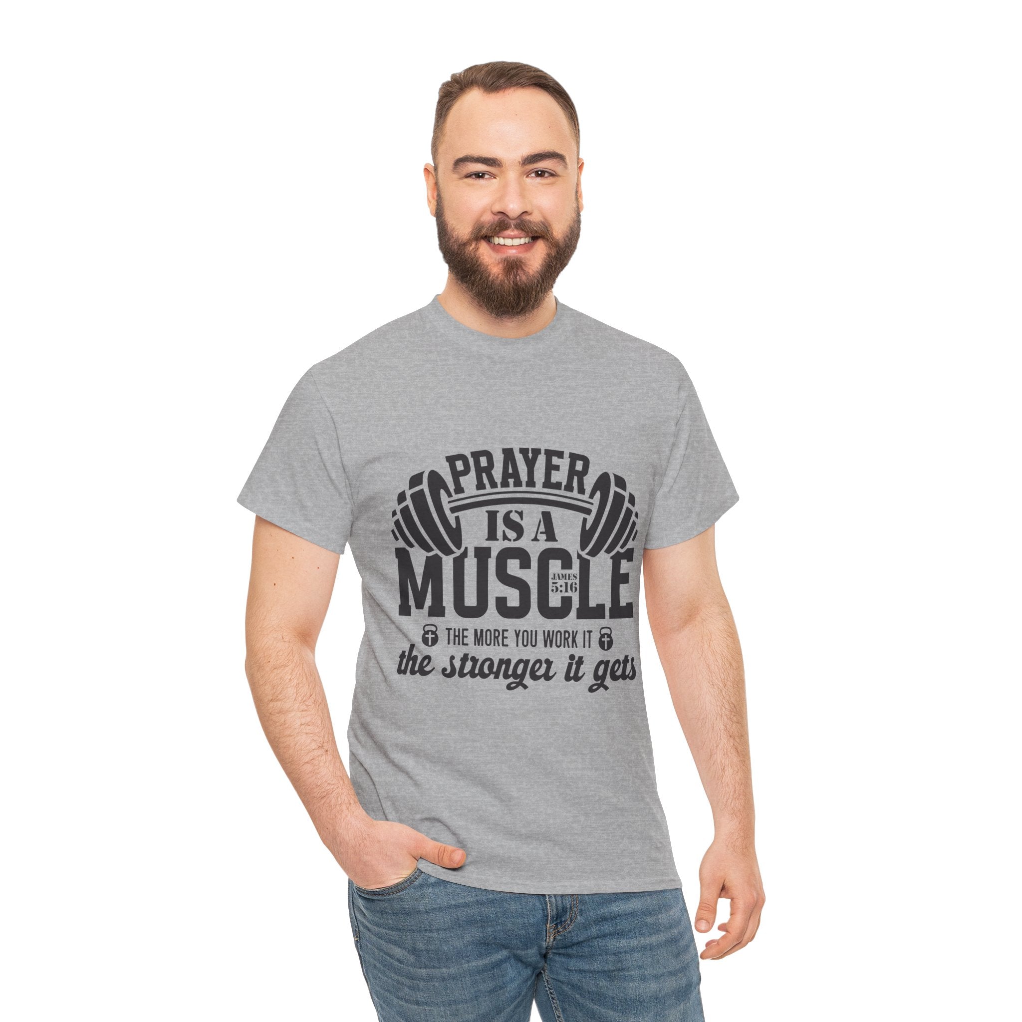 Prayer Is a Muscle Tee