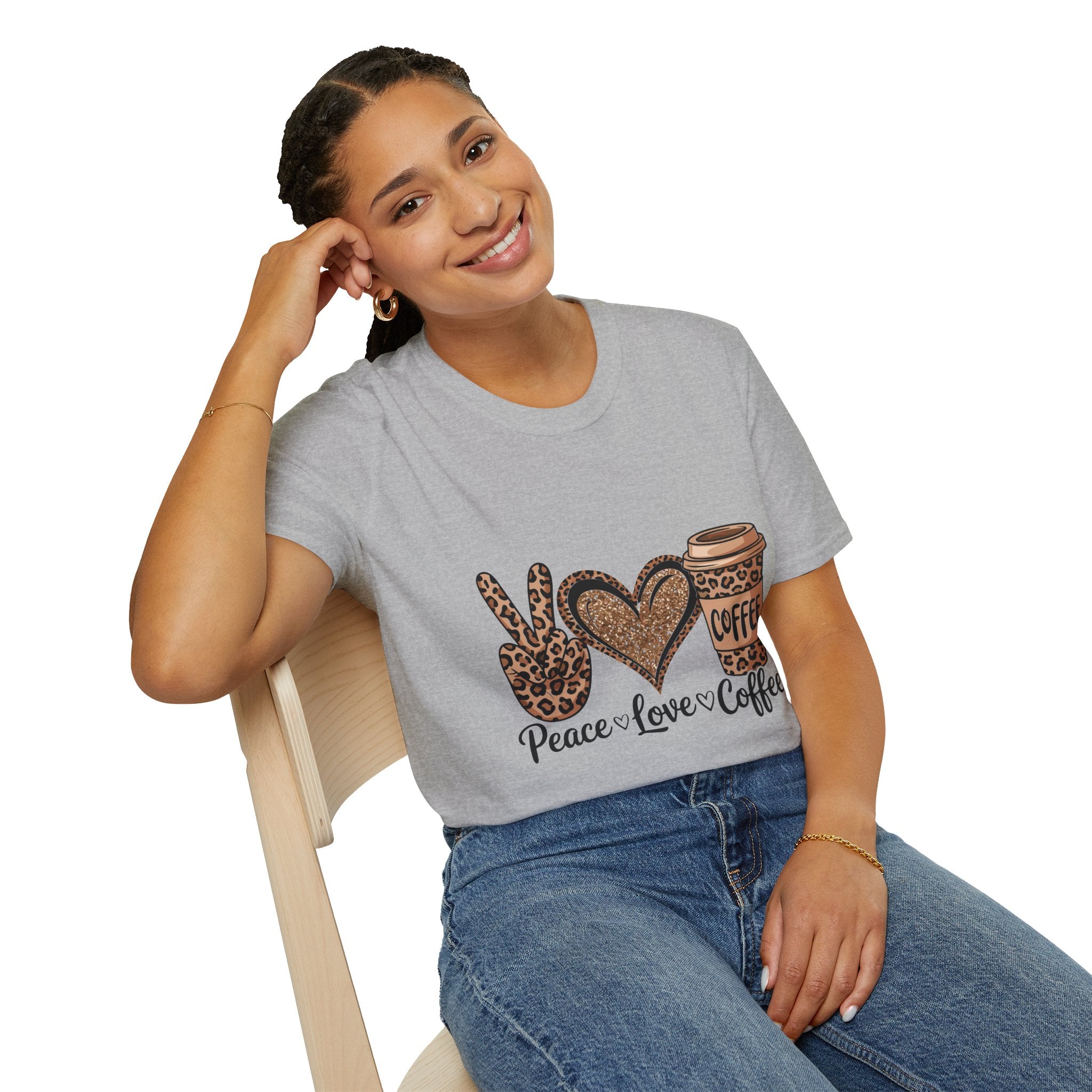 Peace Love Coffee Tee