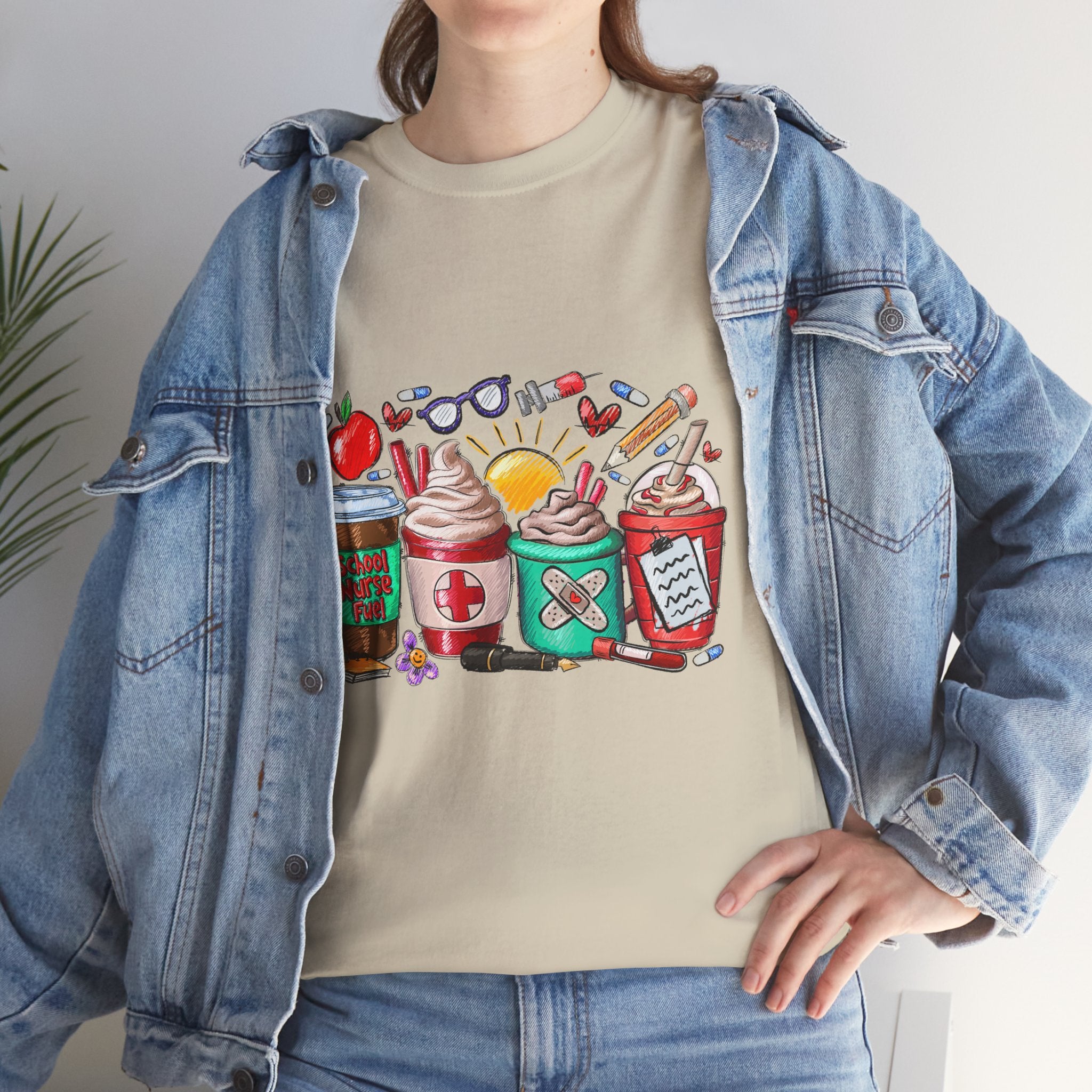 School Nurse Fuel Tee
