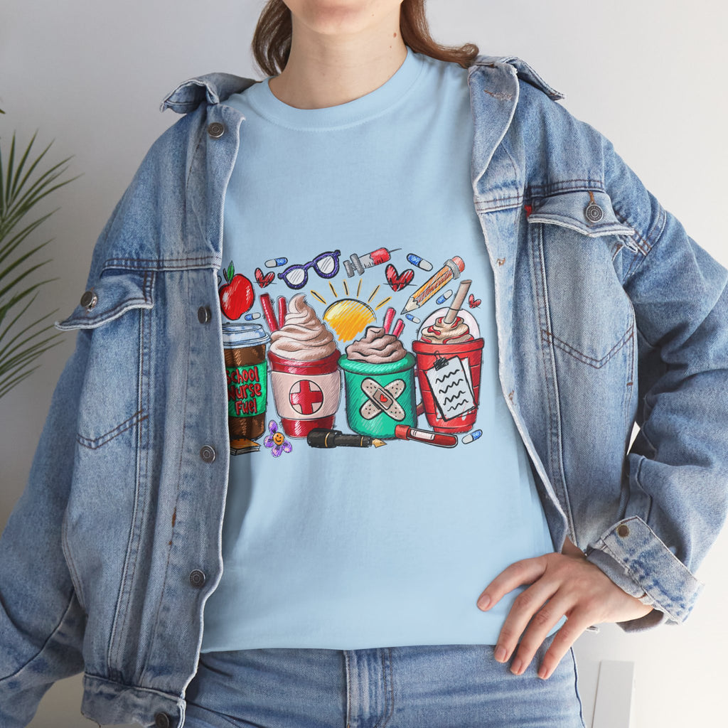 School Nurse Fuel Tee