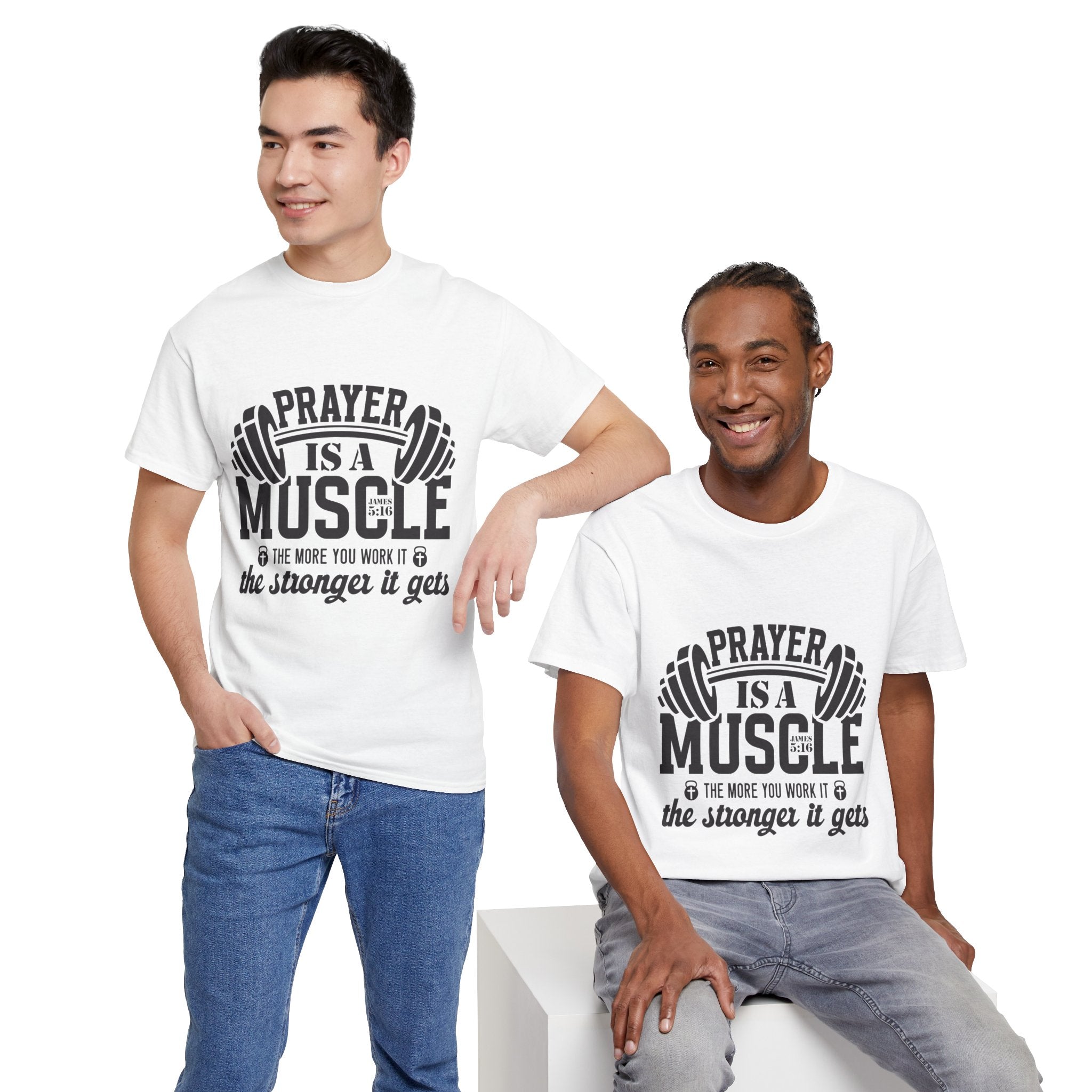 Prayer Is a Muscle Tee