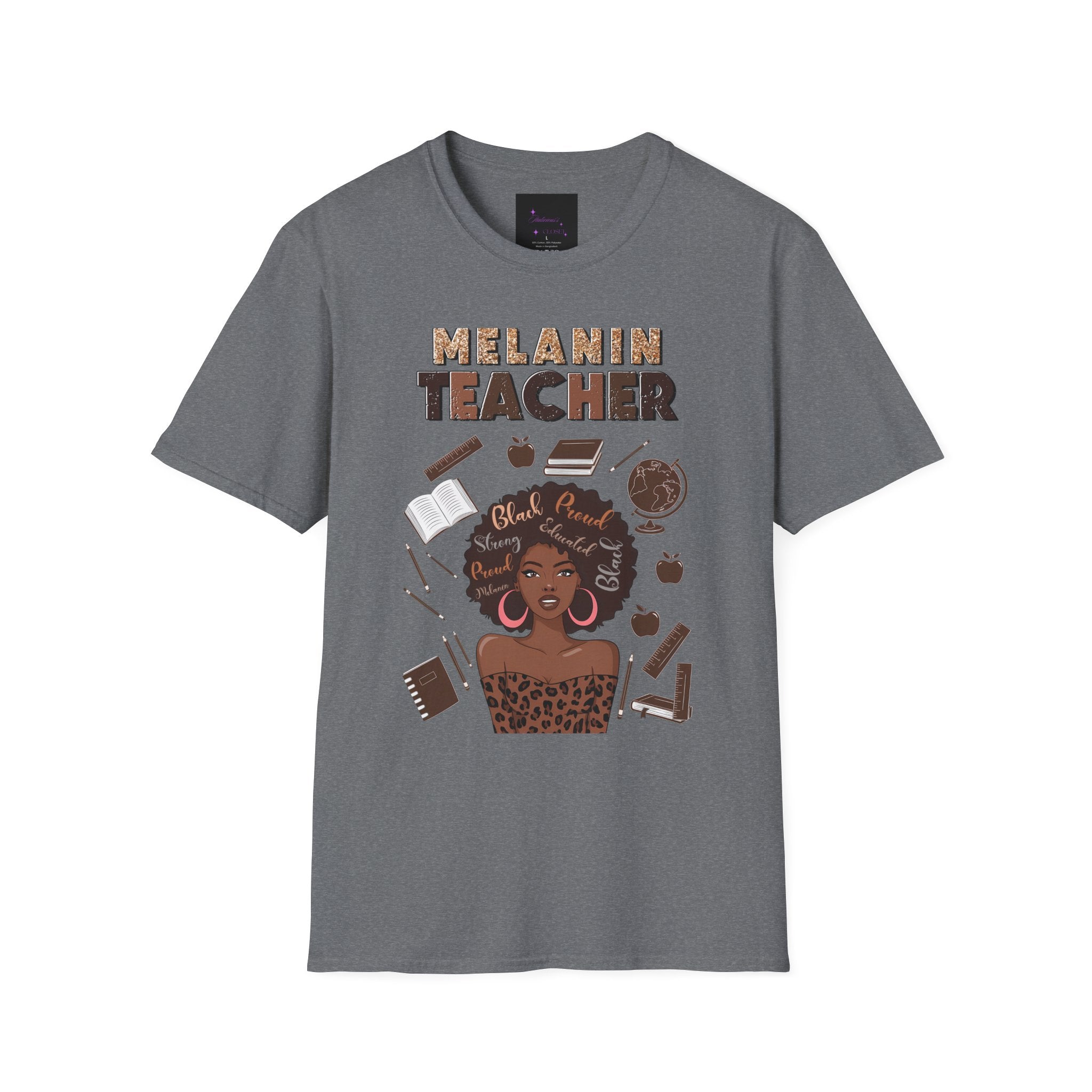 Melanin Teacher Tee