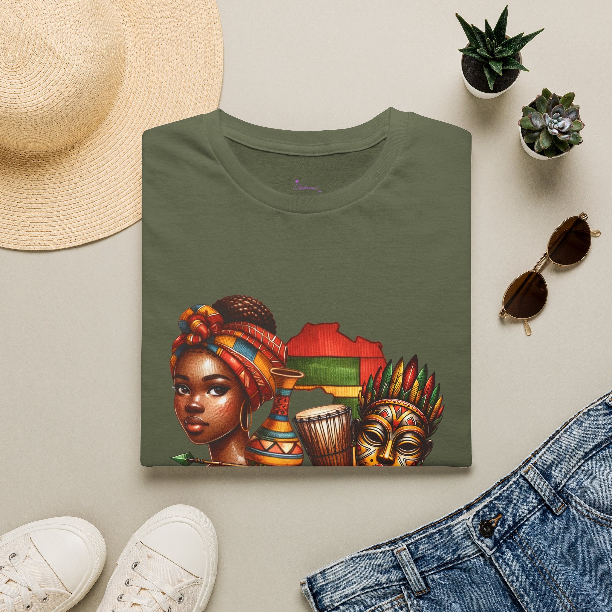Do It For The Culture African Heritage Graphic Tee