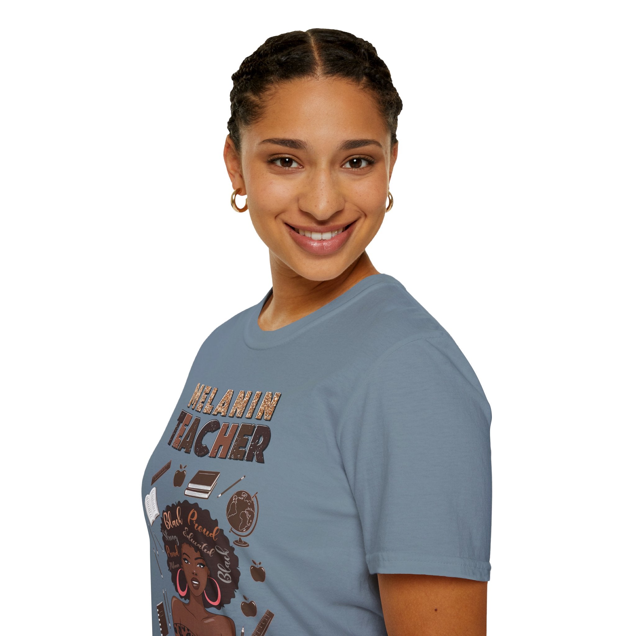 Melanin Teacher Tee
