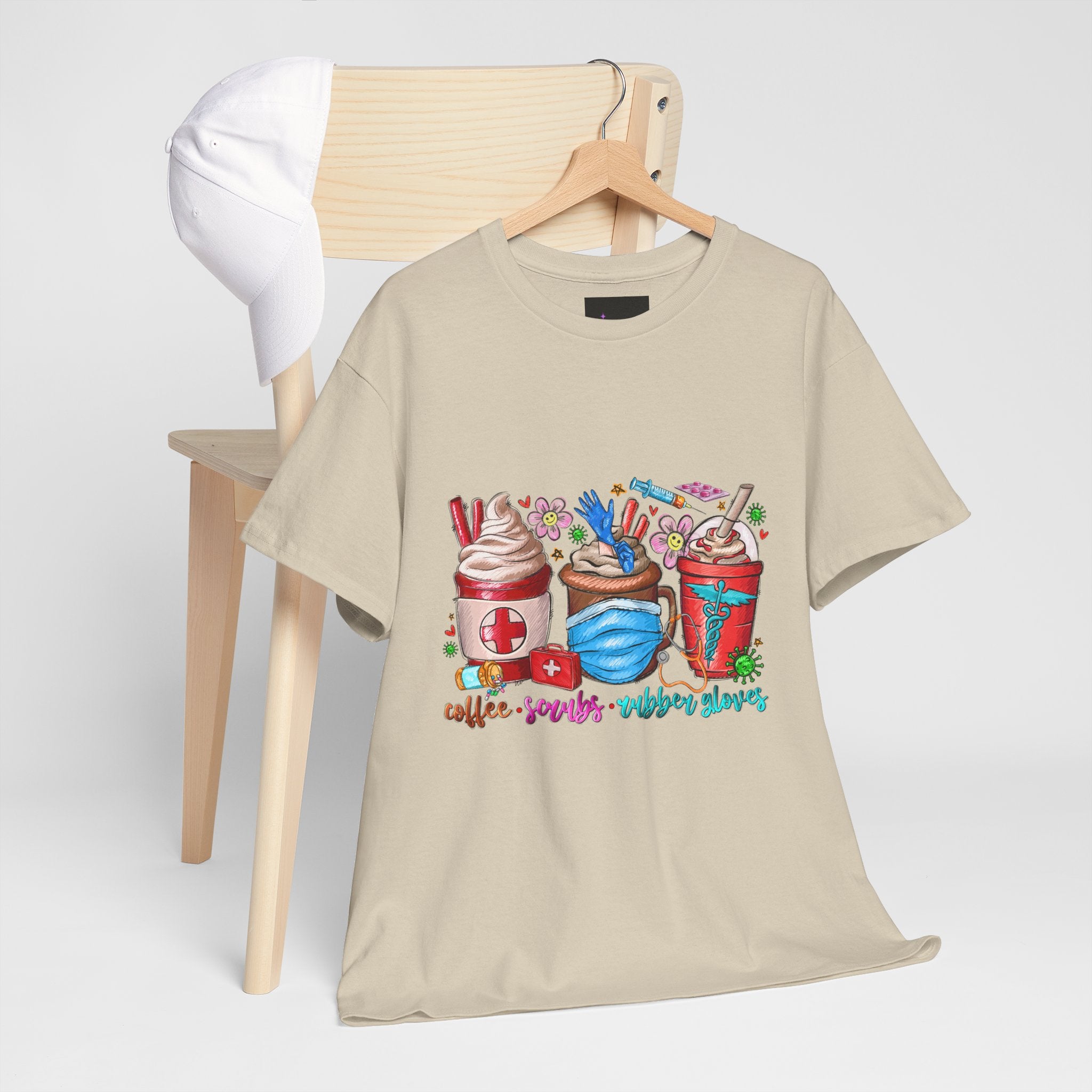 Coffee and Scrubs Tee